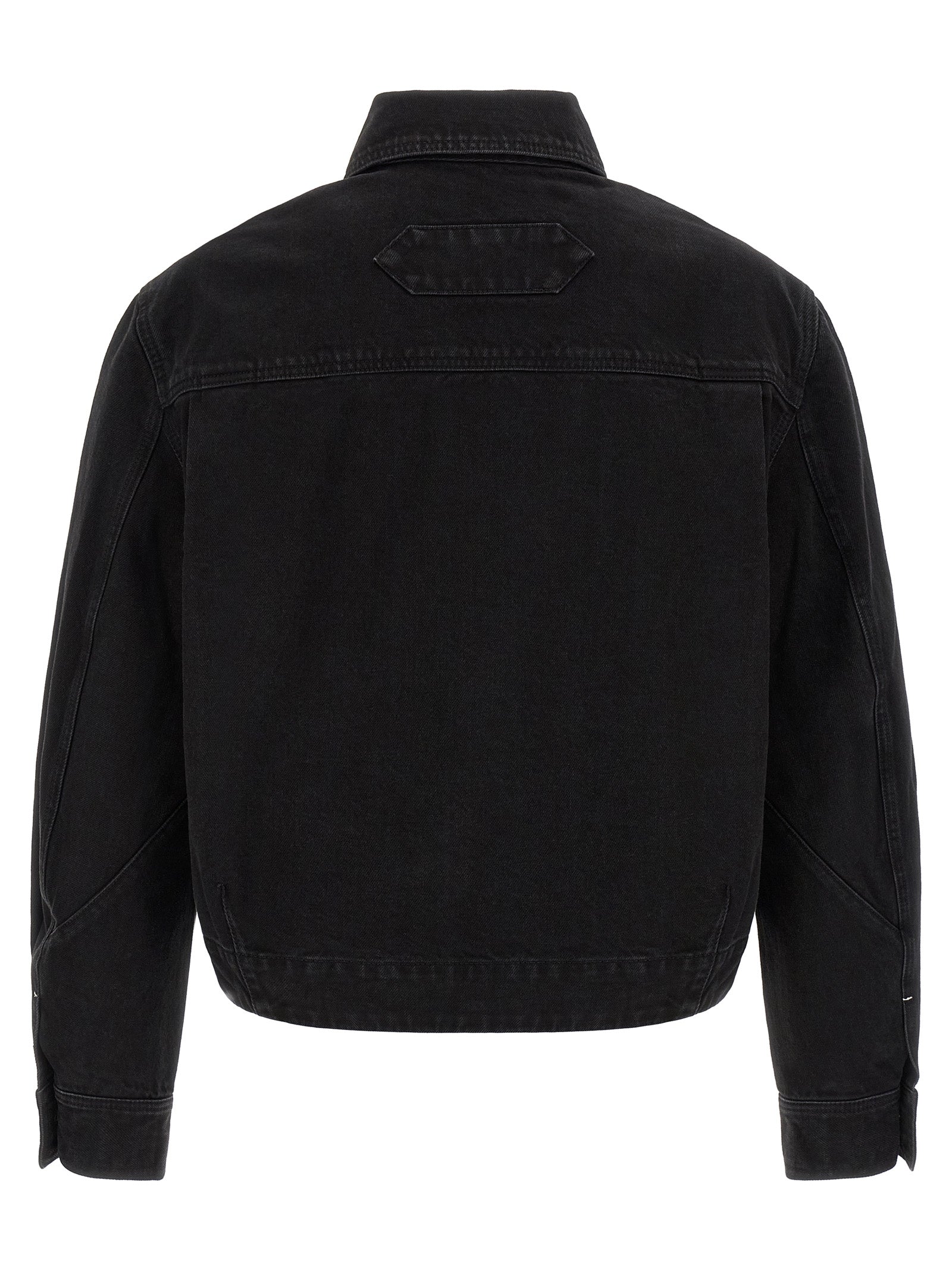 Jacquemus Black Cotton Denim Jacket Jacquemus