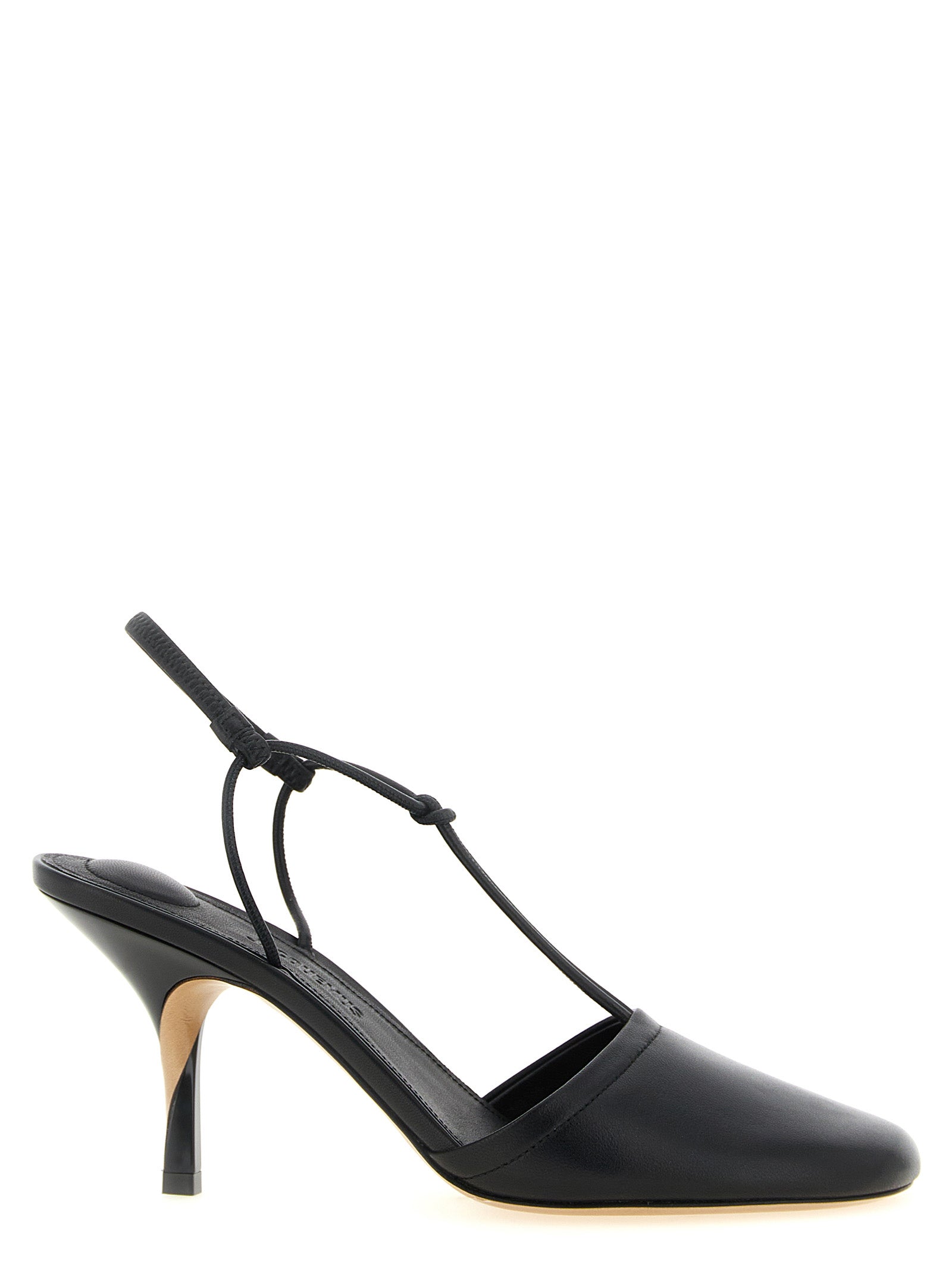 Jacquemus Black Lamb Leather High Heel Pumps Jacquemus