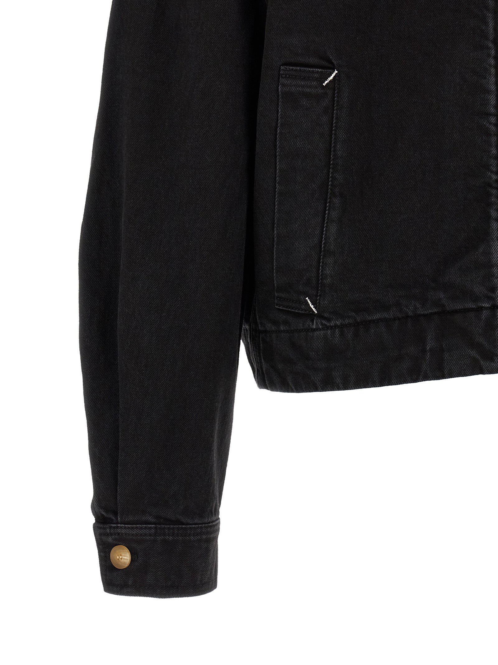 Jacquemus Black Cotton Denim Jacket Jacquemus