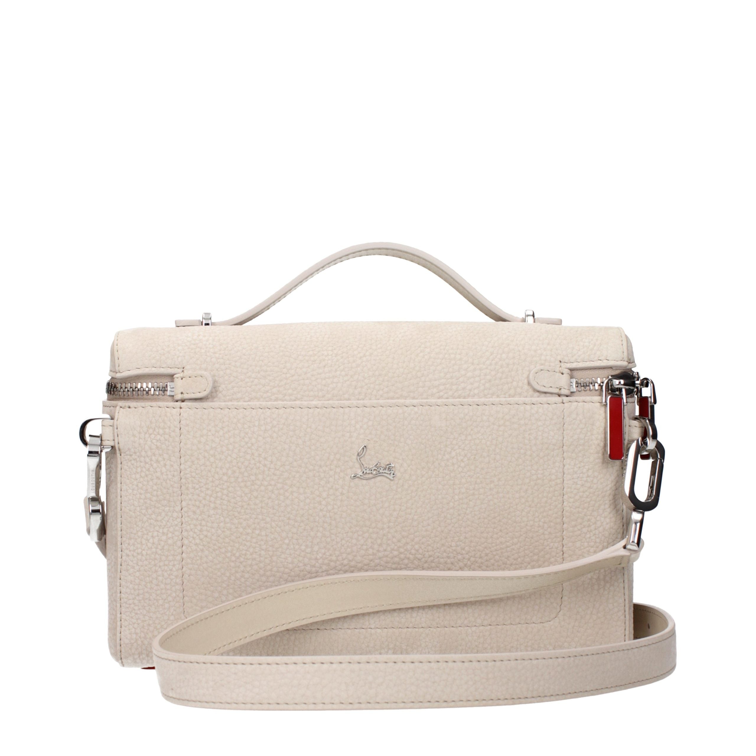 Christian Louboutin Beige Leather Handbag Christian Louboutin