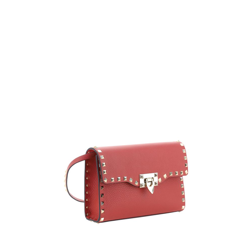 Valentino Garavani Multicolor Calf Leather Bos Taurus Shoulder Bag Valentino Garavani