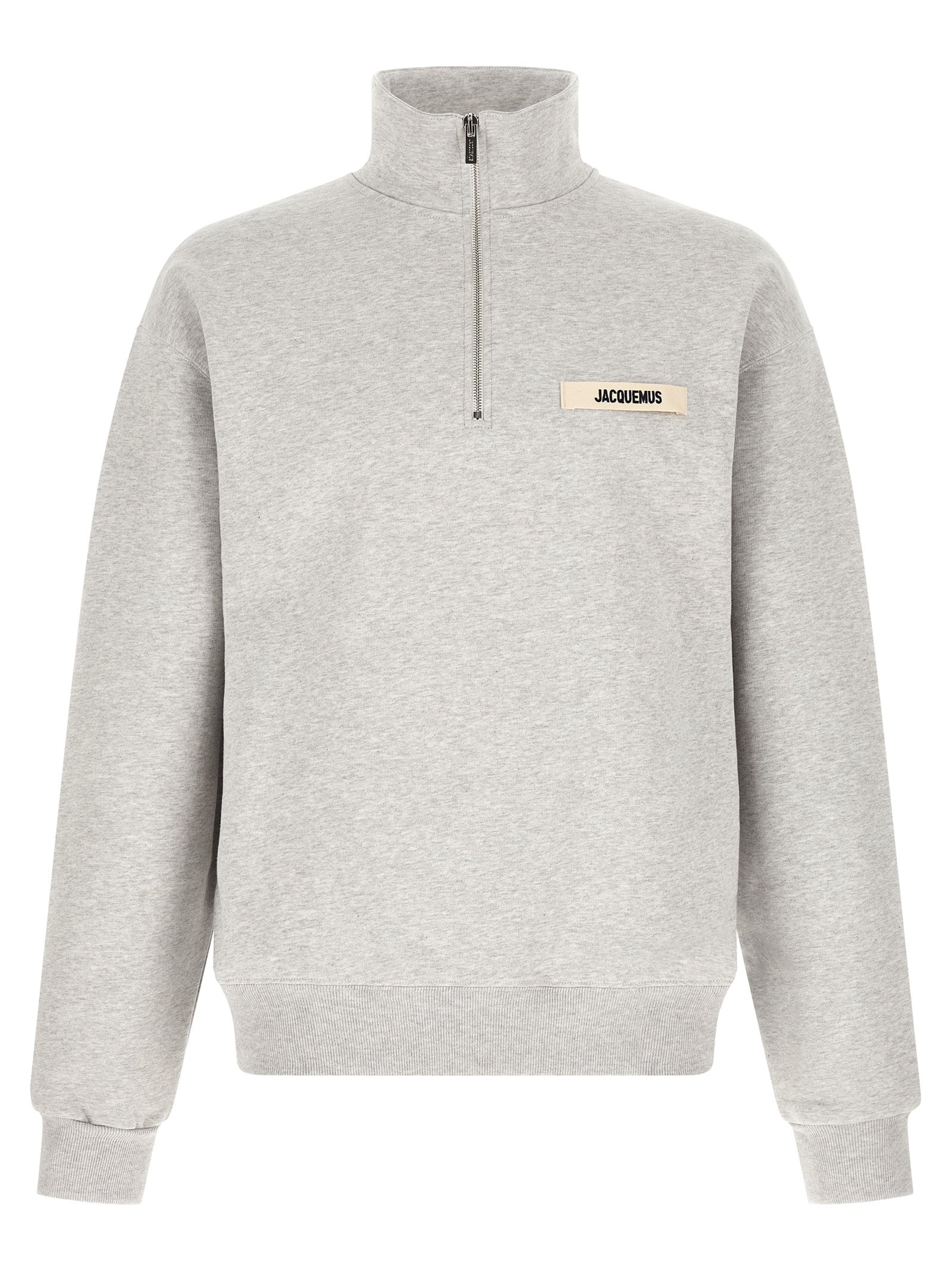 Jacquemus Gray Cotton Sweatshirt Jacquemus