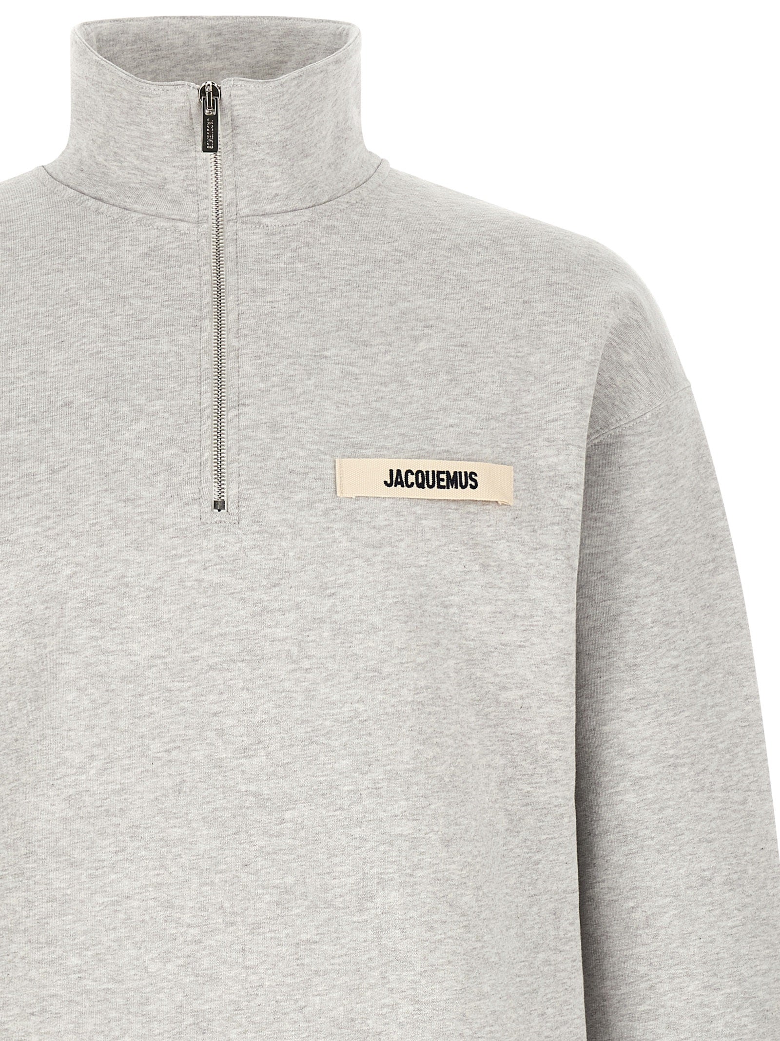 Jacquemus Gray Cotton Sweatshirt Jacquemus