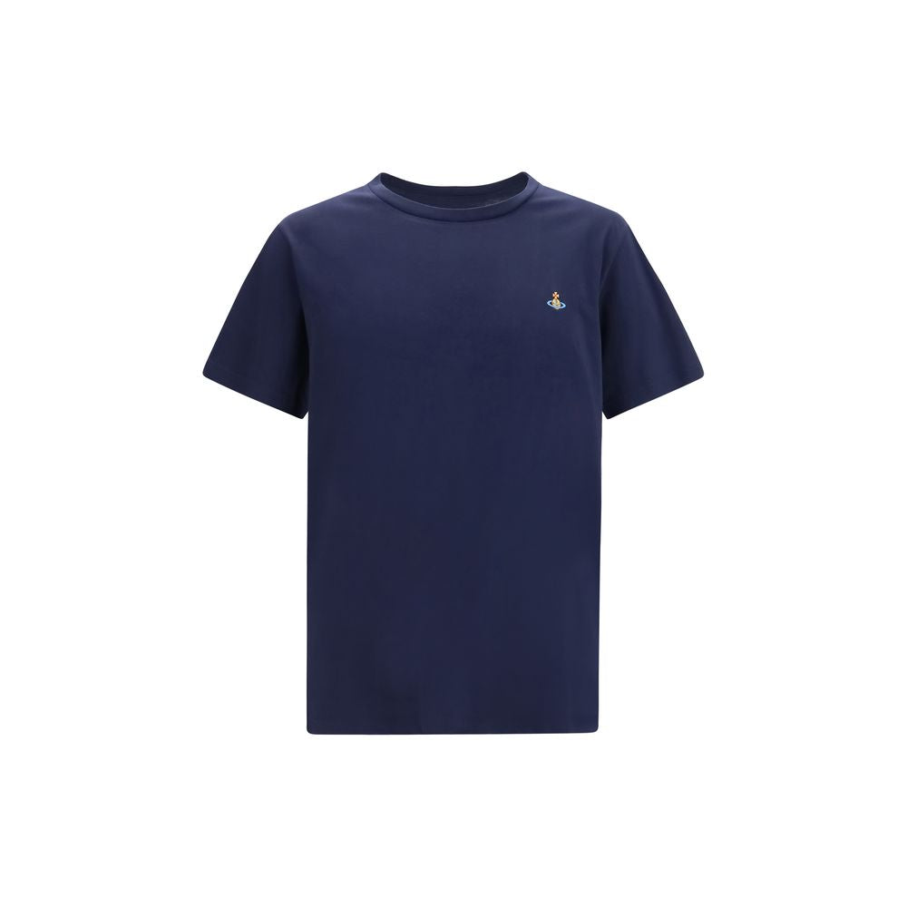 Vivienne Westwood Blue Cotton T-Shirt Vivienne Westwood