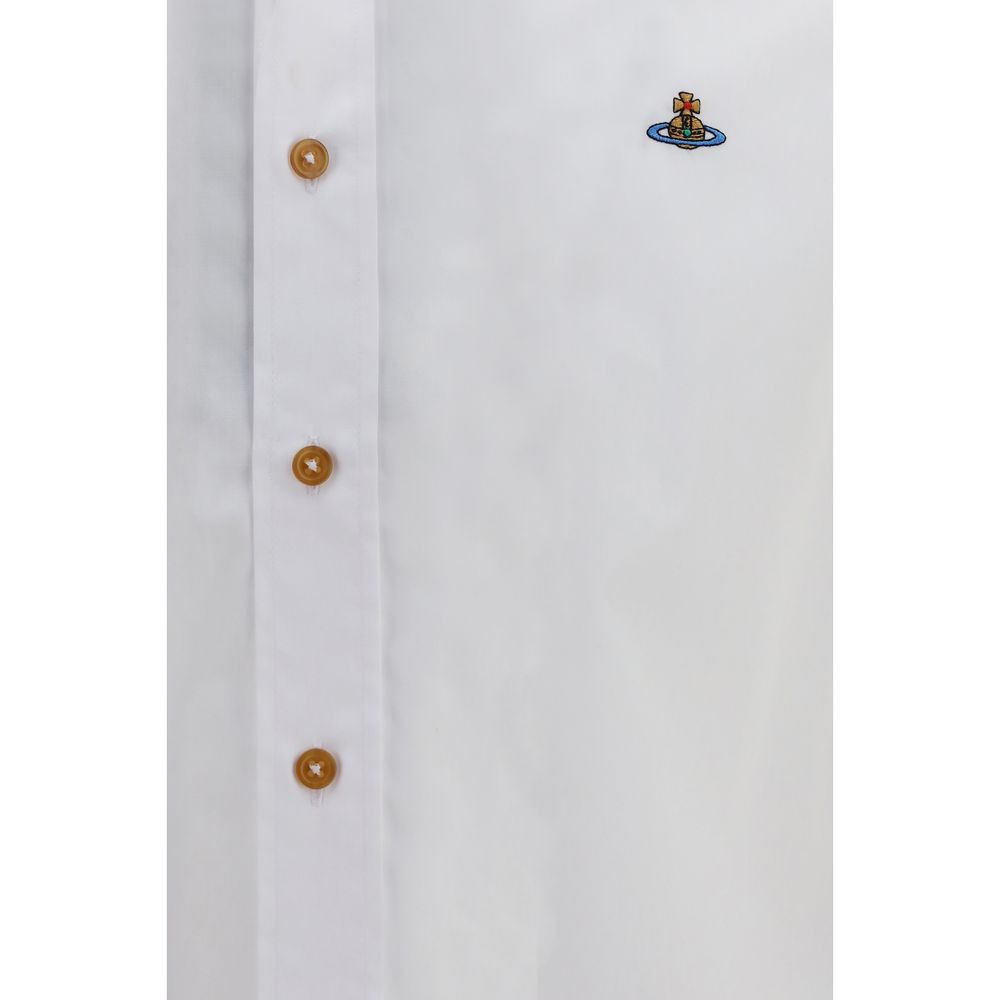 Vivienne Westwood White Cotton Dress Shirt Vivienne Westwood