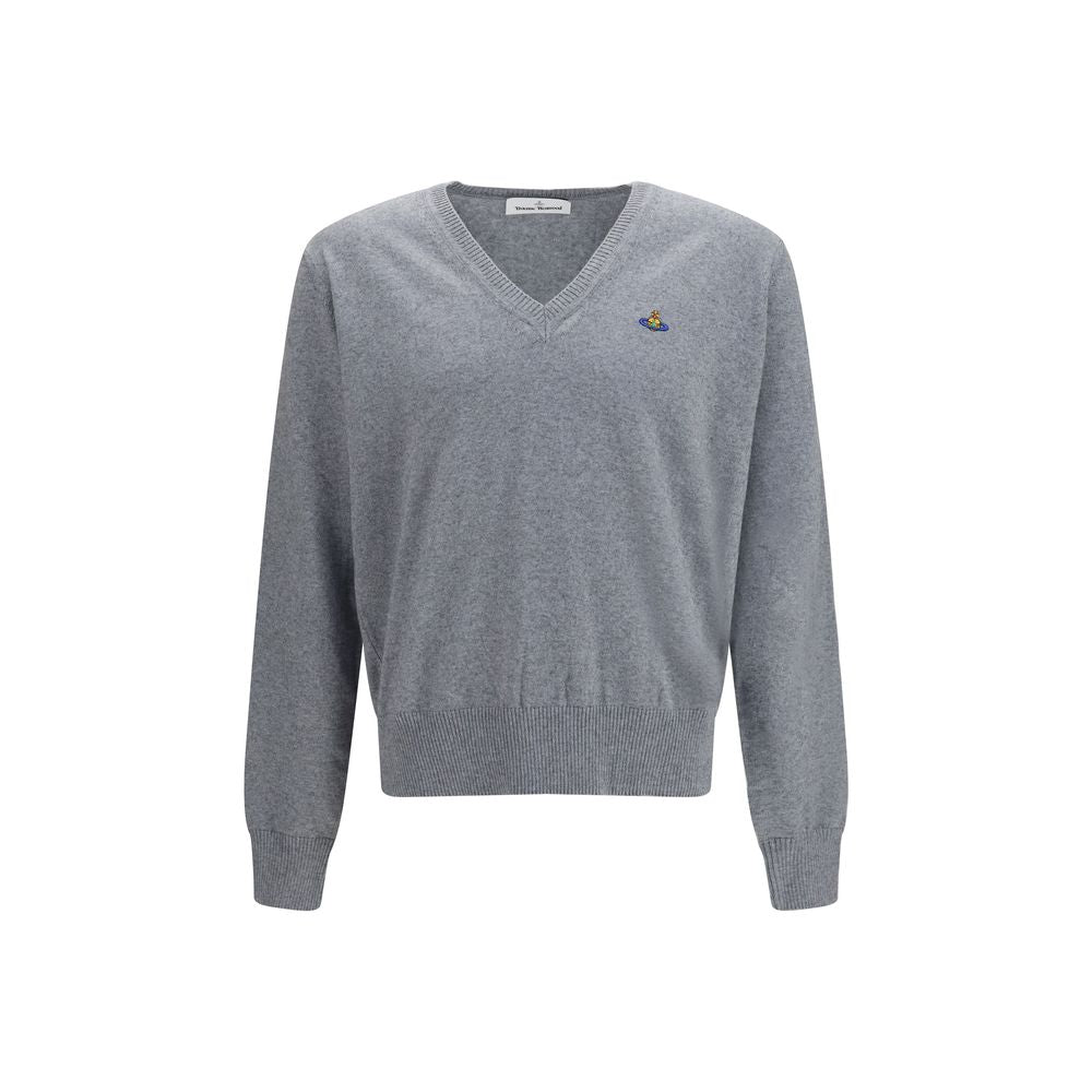 Vivienne Westwood Gray Cotton Sweatshirt Vivienne Westwood