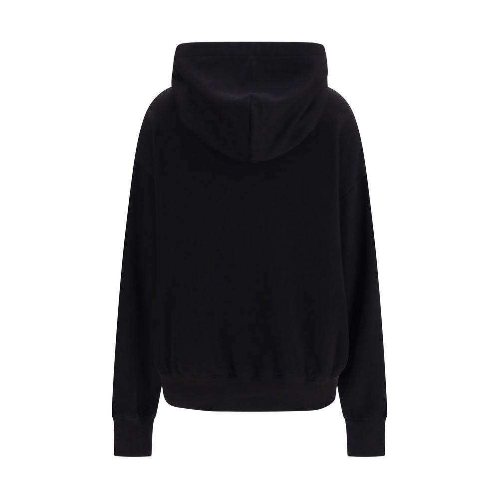 Dolce & Gabbana Black Cotton Sweatshirt Dolce & Gabbana