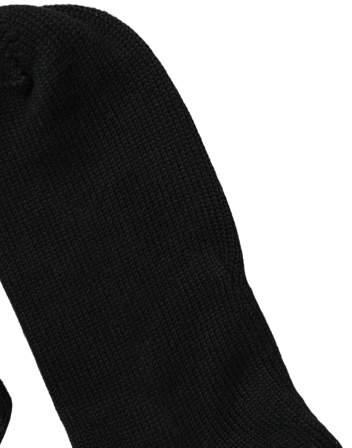 Dolce & Gabbana Black Sequin Cotton Knit Mid Calf Accessory Socks Dolce & Gabbana