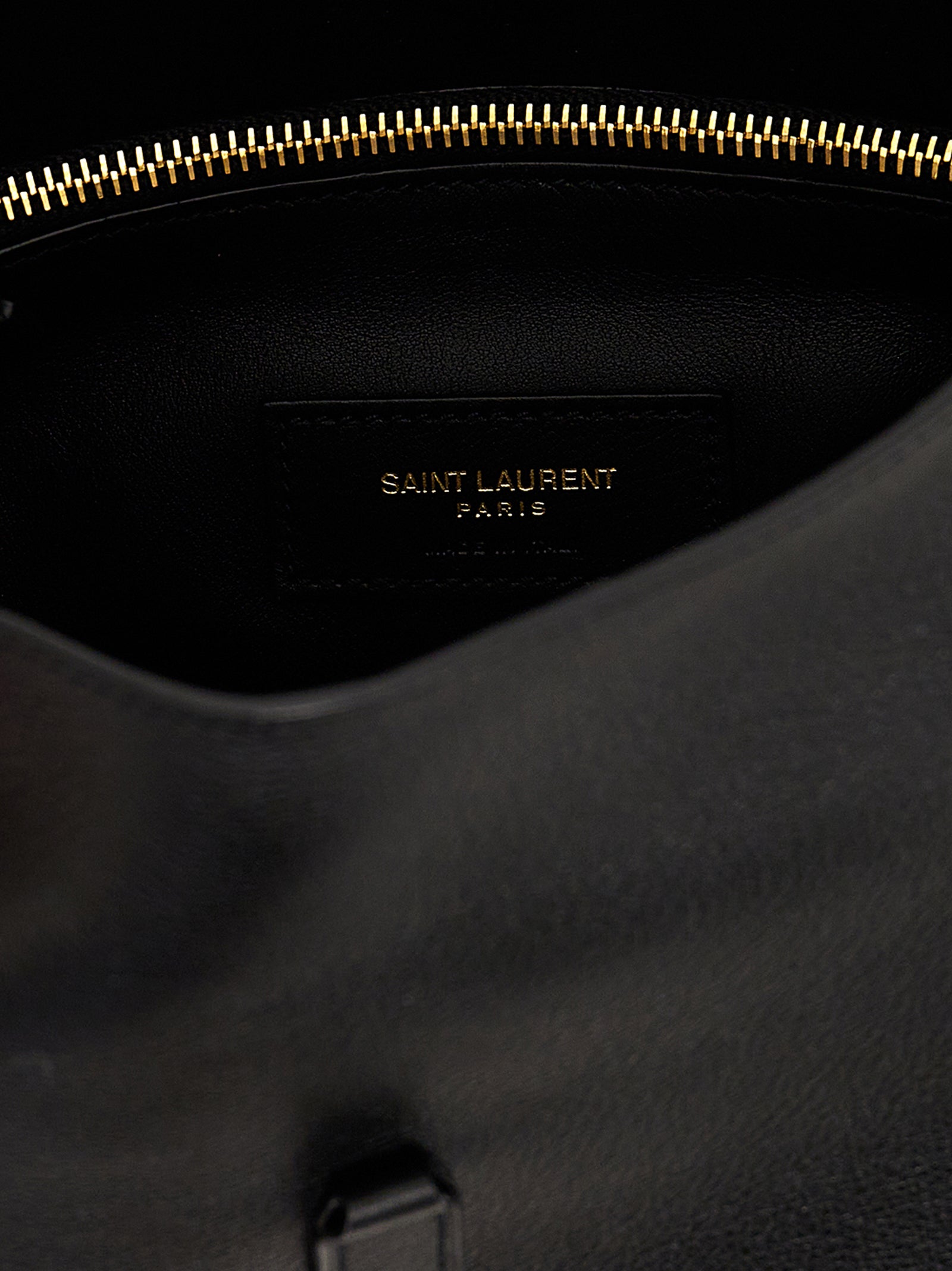 Saint Laurent Black Calfskin Shoulder Bag Saint Laurent