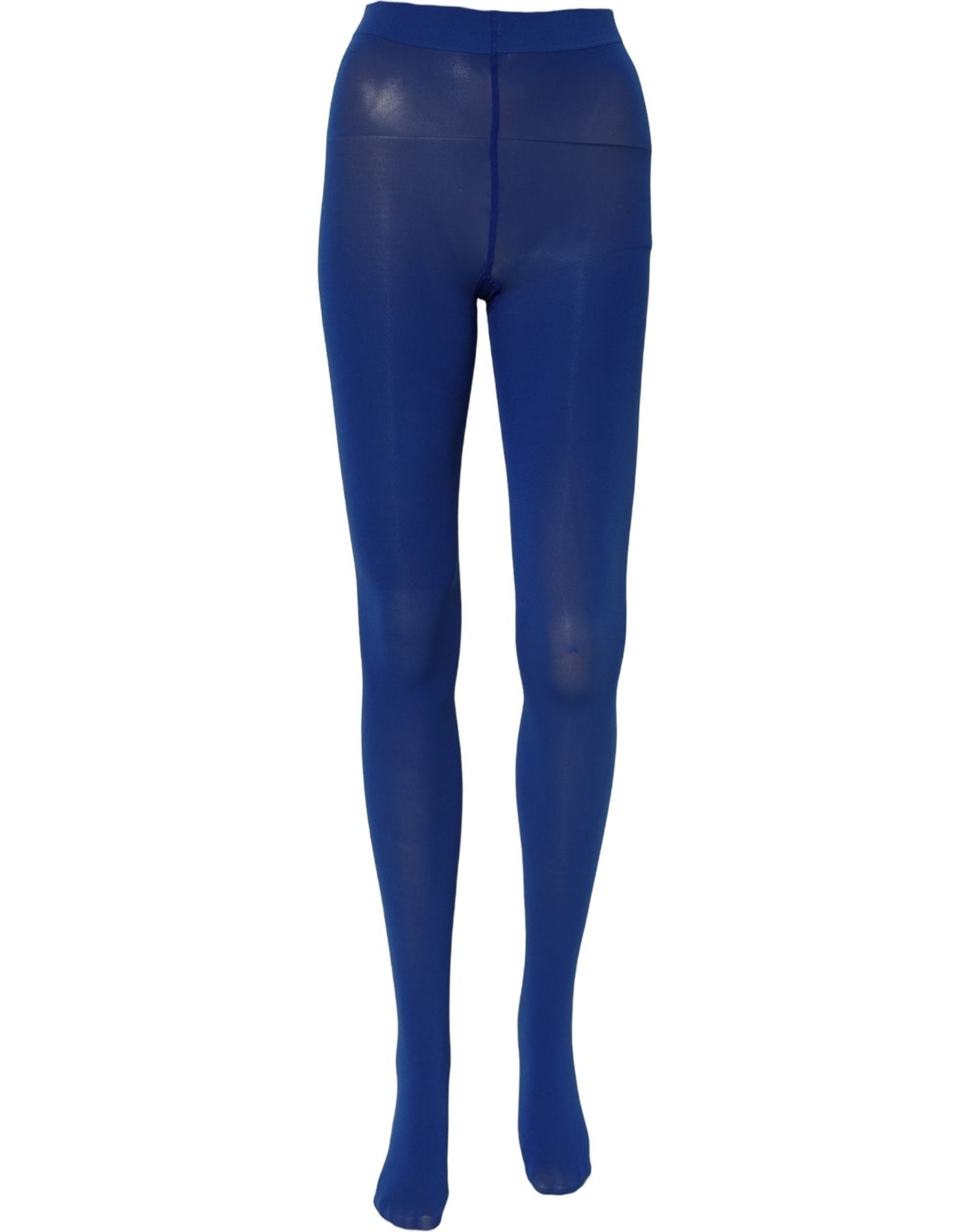 Dolce & Gabbana Blue Nylon Tights Stocking Pantyhose Socks Dolce & Gabbana