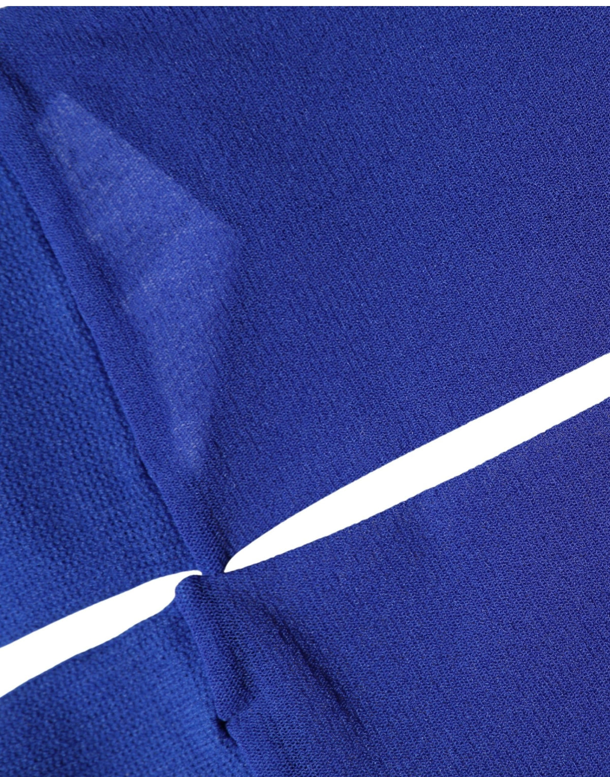 Dolce & Gabbana Royal Blue Mid Calf Sheer Nylon Accessory Socks Dolce & Gabbana