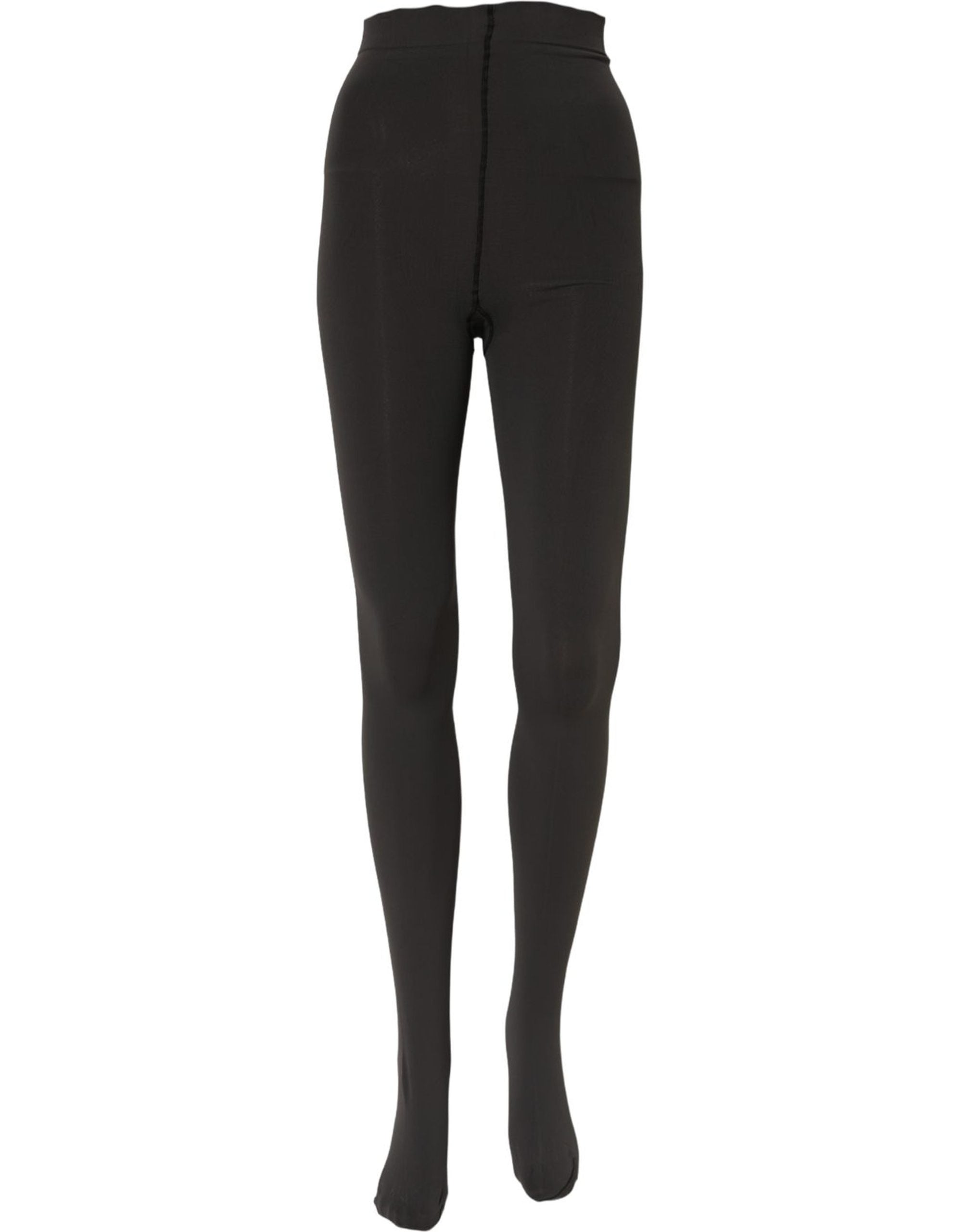 Dolce & Gabbana Black Nylon Tights Stocking Pantyhose Socks Dolce & Gabbana