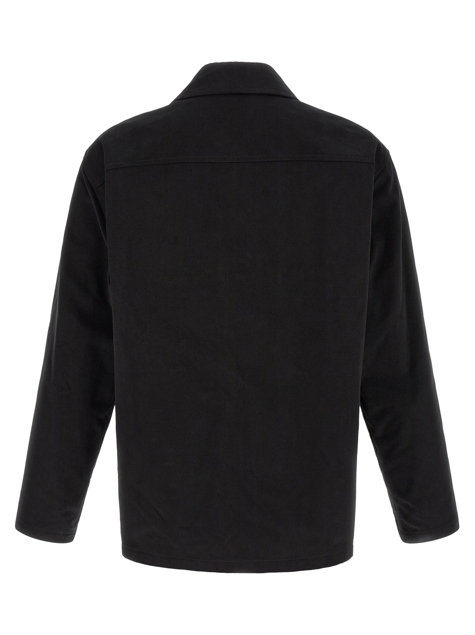 Saint Laurent Black Cotton Blouse Saint Laurent