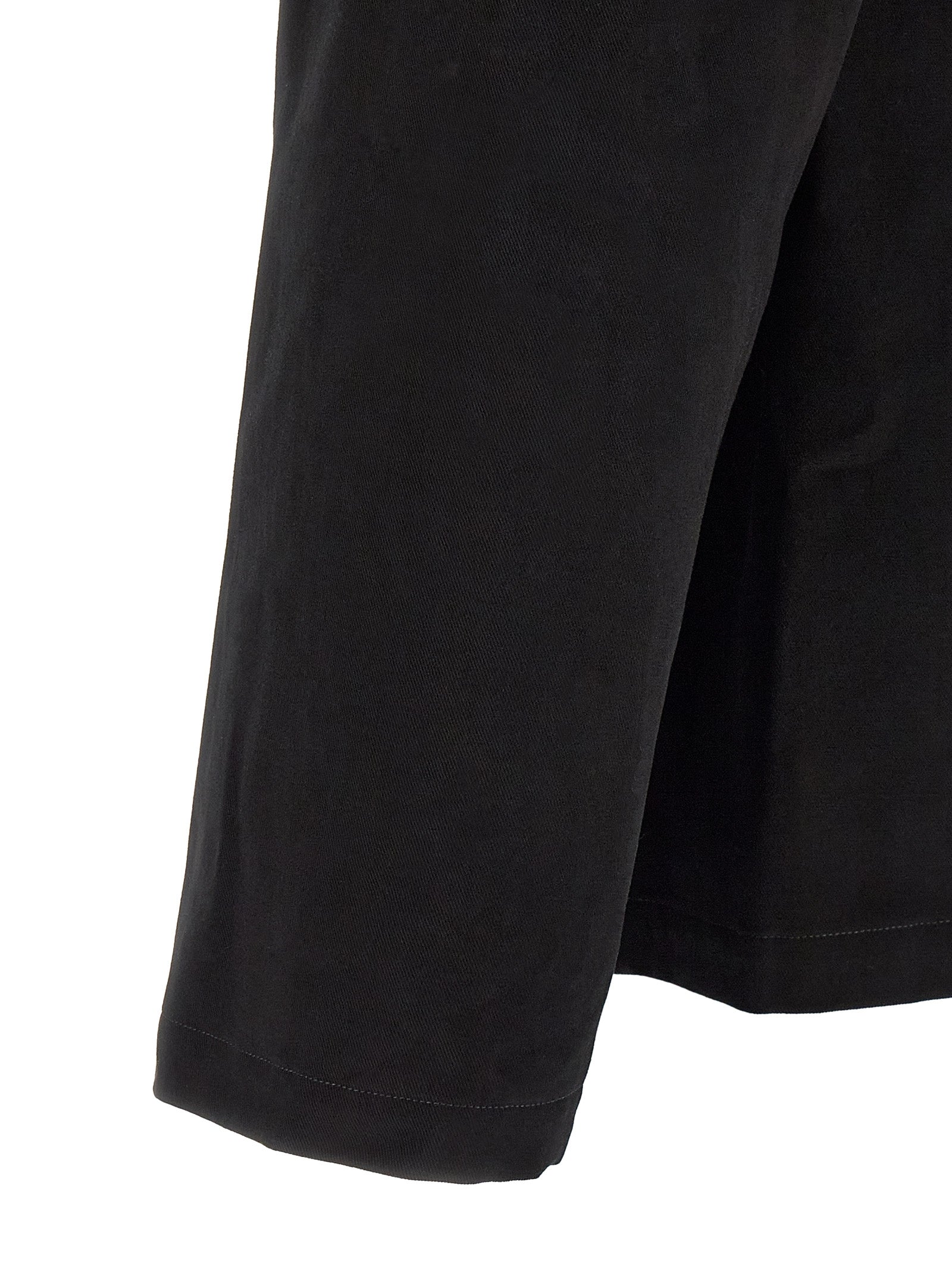 Saint Laurent Black Cotton Blouse Saint Laurent