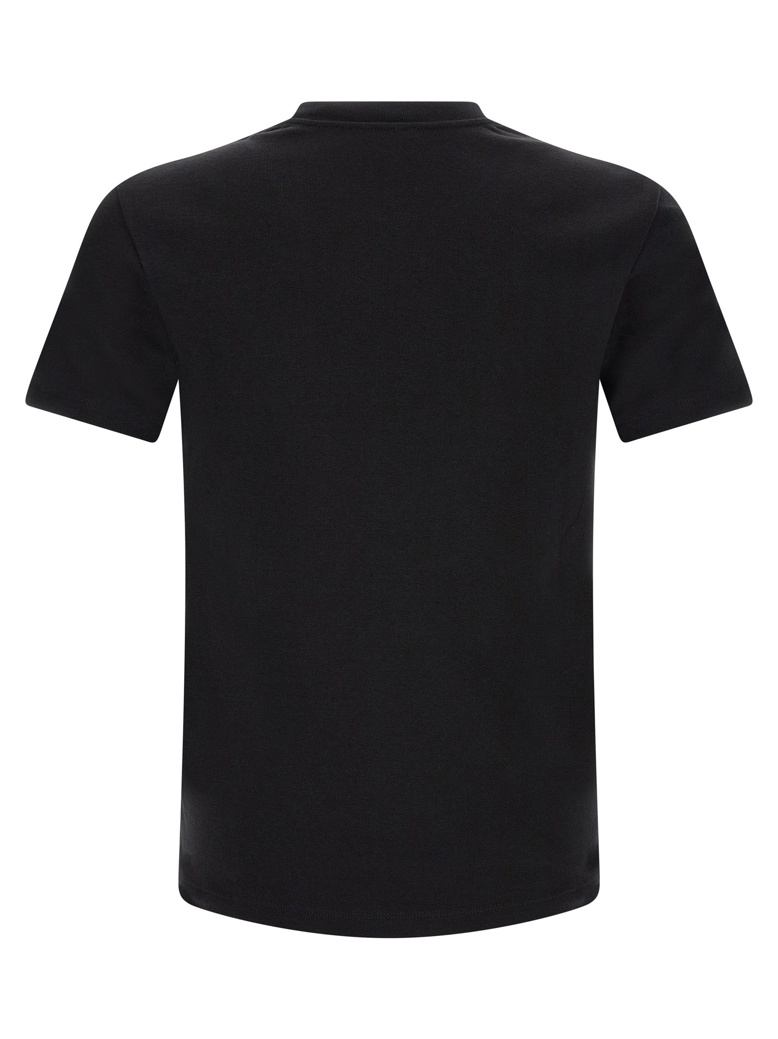 Saint Laurent Black Cotton T-Shirt Saint Laurent