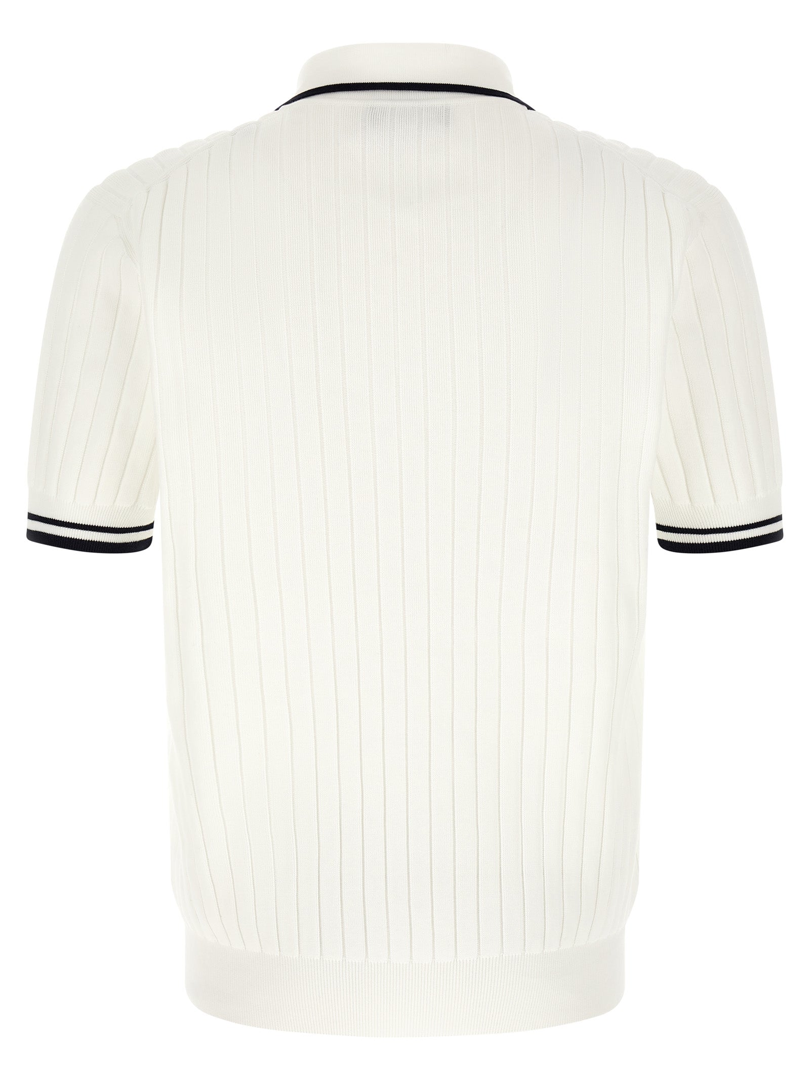 Dolce & Gabbana Bicolor Cotton Polo Shirt Dolce & Gabbana