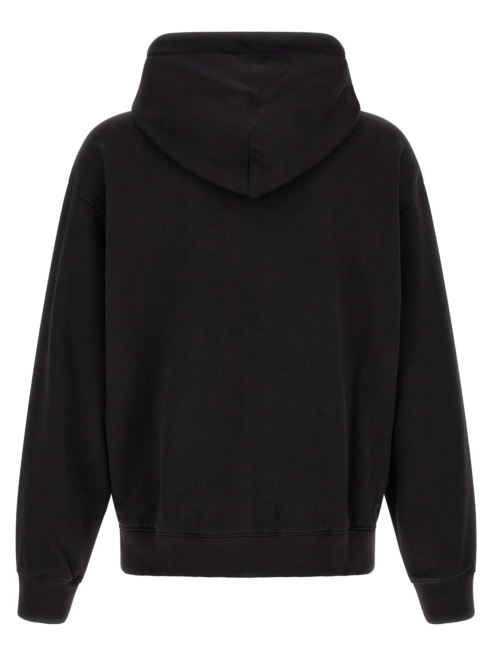 Dolce & Gabbana Black Cotton Sweatshirt Dolce & Gabbana