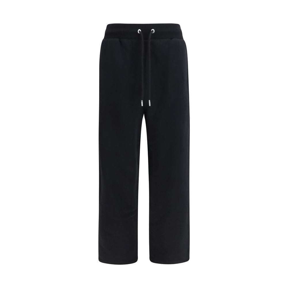Ami Paris Black Cotton Joggers (Workout Pants) Ami Paris