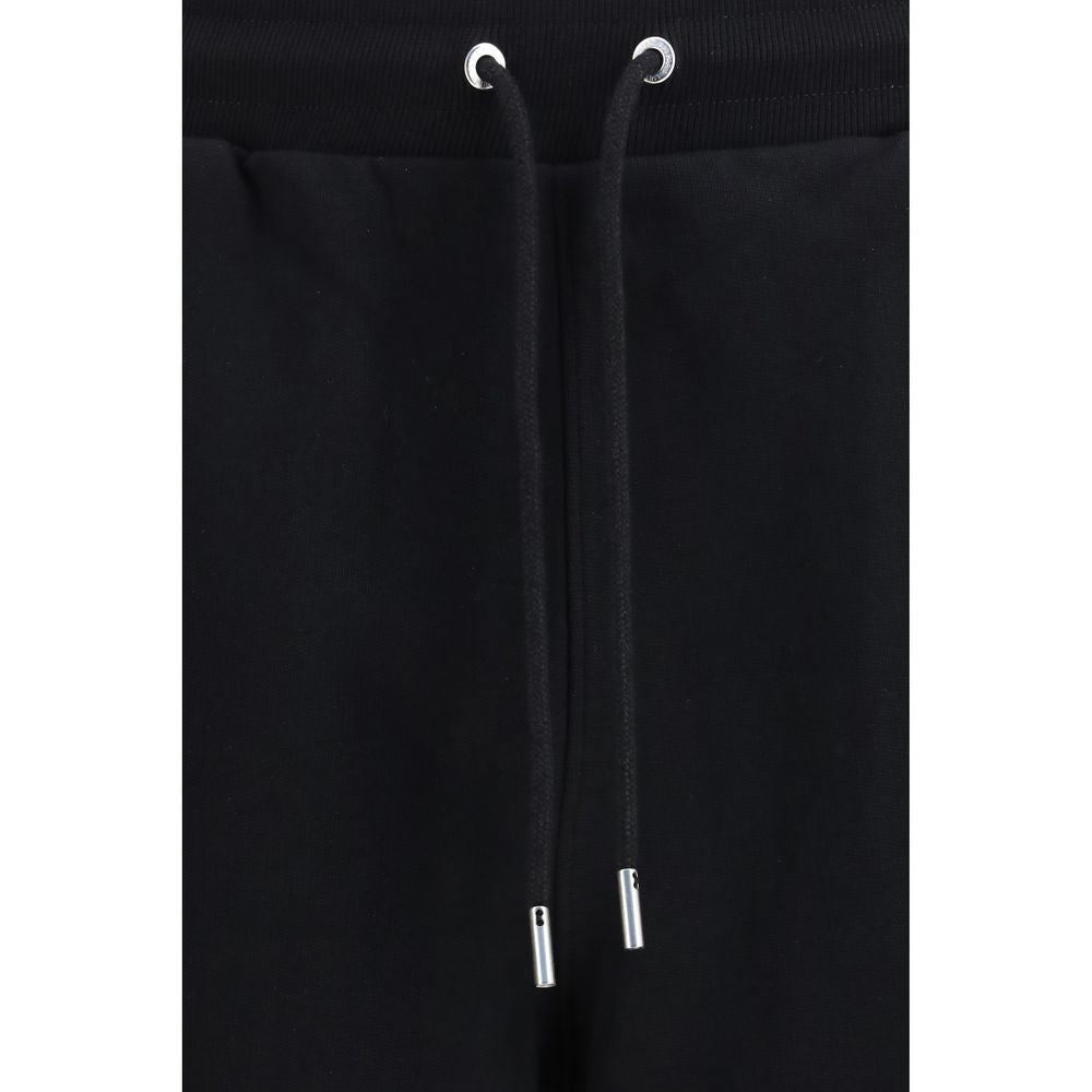 Ami Paris Black Cotton Joggers (Workout Pants) Ami Paris