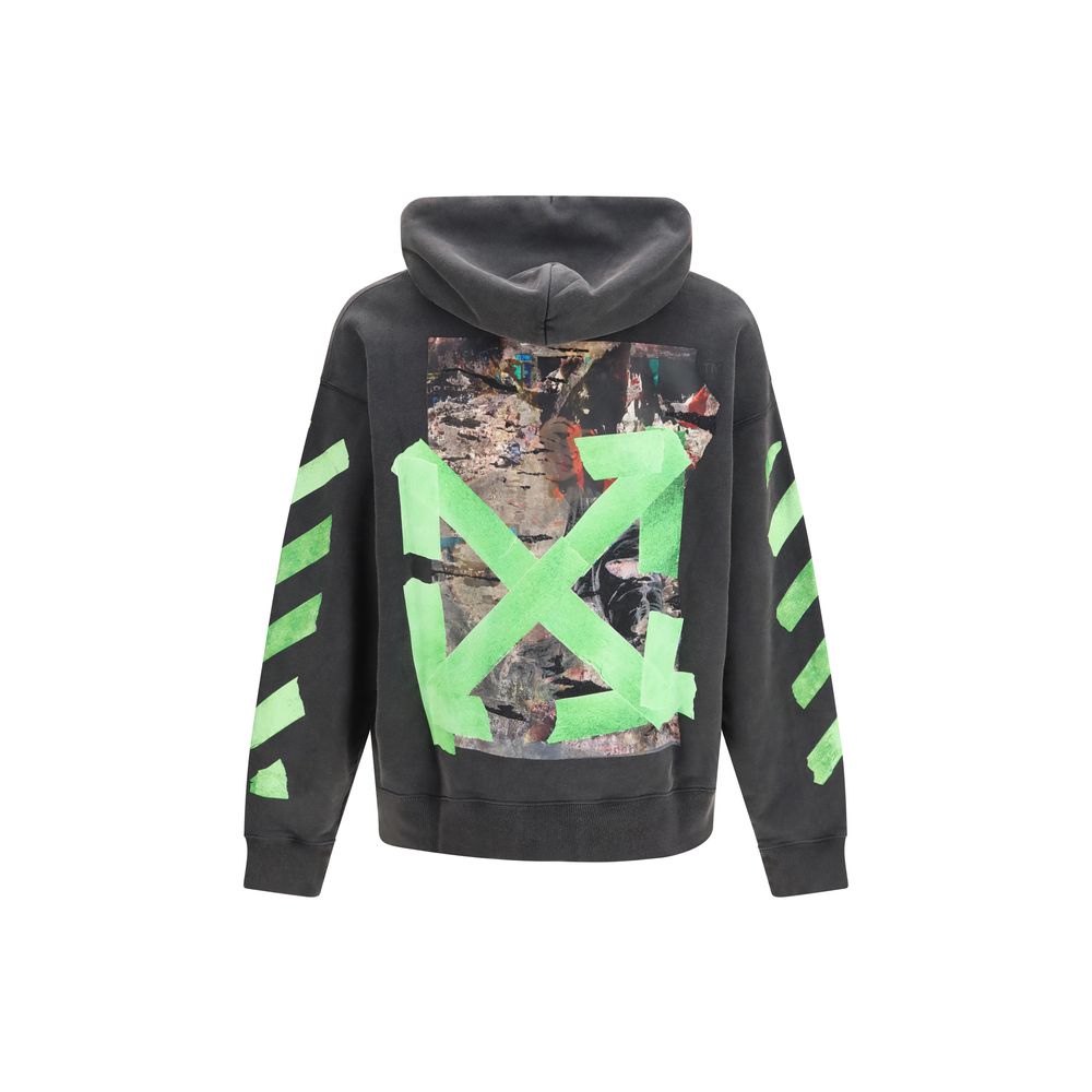 Off-White Gray Cotton Sweatshirt Off-White