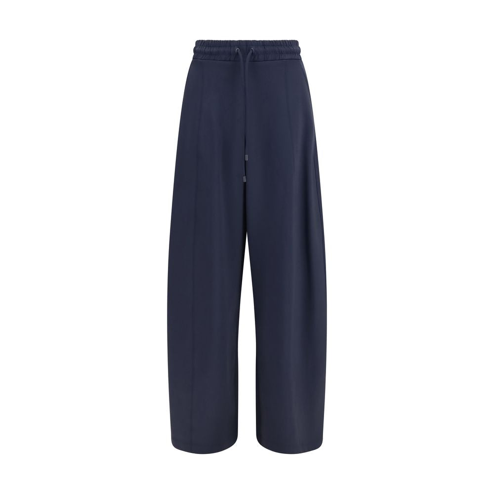 Max Mara Blue Polyamide Casual Pants Max Mara