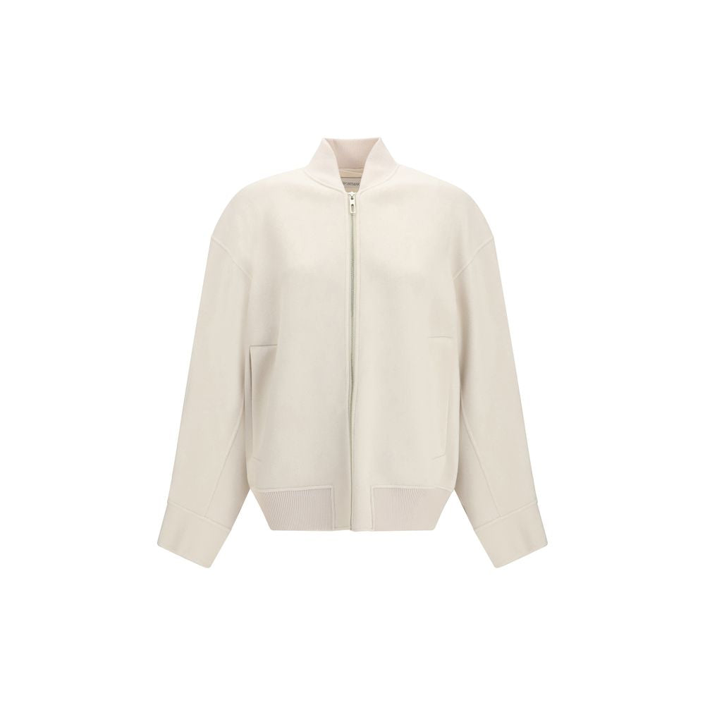 Max Mara Beige Wool Oves Aries Full-Length Jacket Max Mara