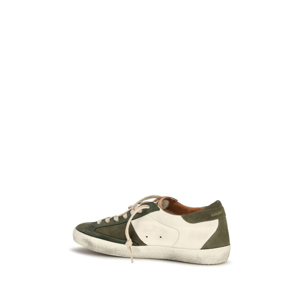 Golden Goose Bicolor Calf Leather Bos Taurus Sneakers Golden Goose