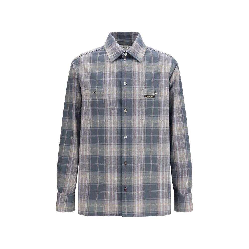 Golden Goose Multicolor Cotton Pattern Shirt Golden Goose