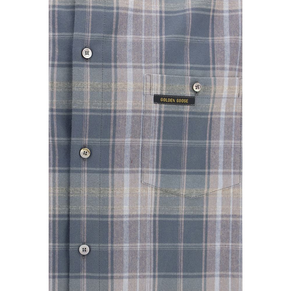 Golden Goose Multicolor Cotton Pattern Shirt Golden Goose