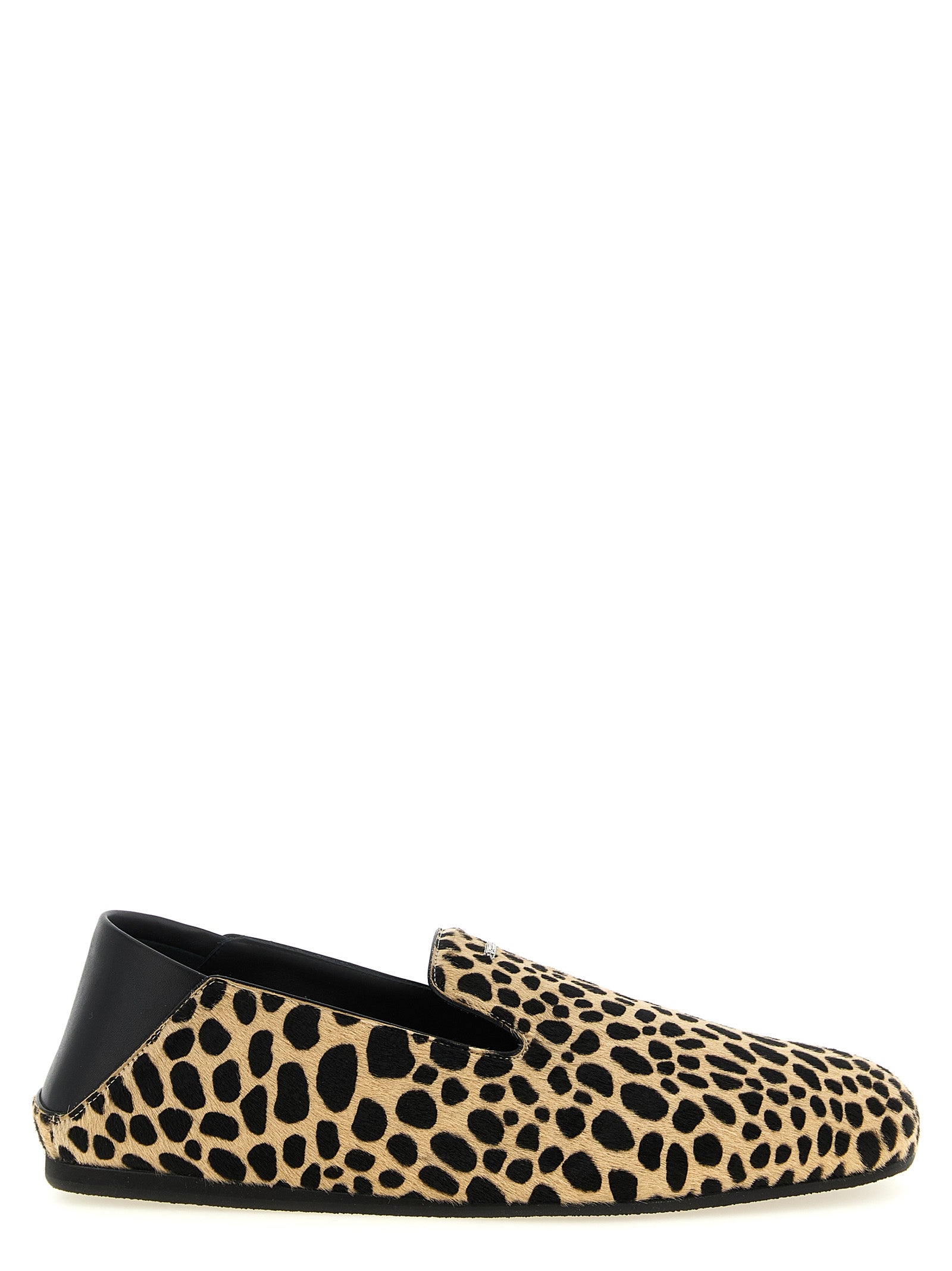 Giuseppe Zanotti Multicolor Calfskin Slip-On Loafers Giuseppe Zanotti