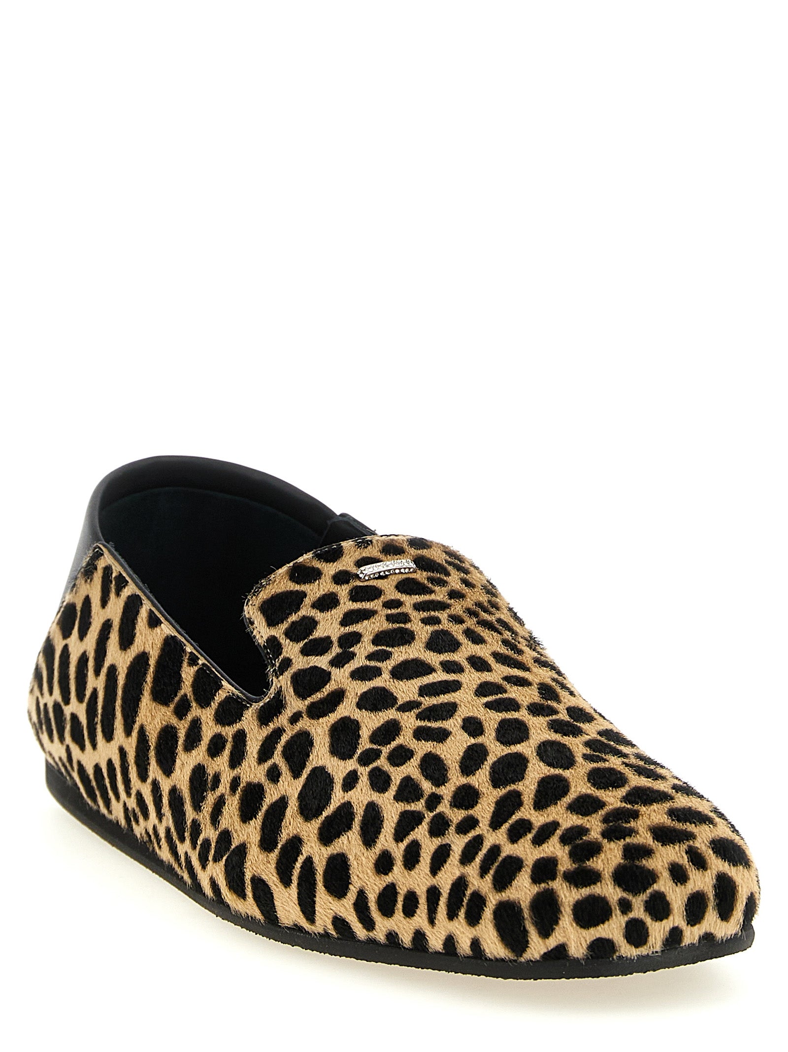 Giuseppe Zanotti Multicolor Calfskin Slip-On Loafers Giuseppe Zanotti