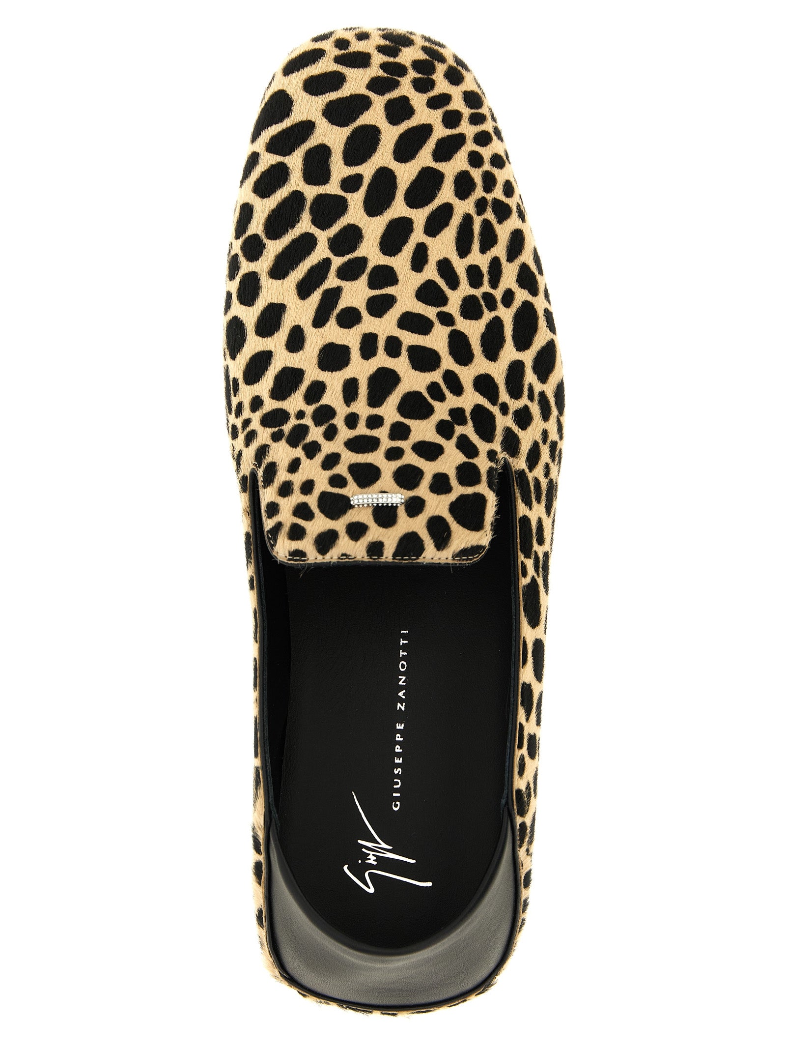 Giuseppe Zanotti Multicolor Calfskin Slip-On Loafers Giuseppe Zanotti