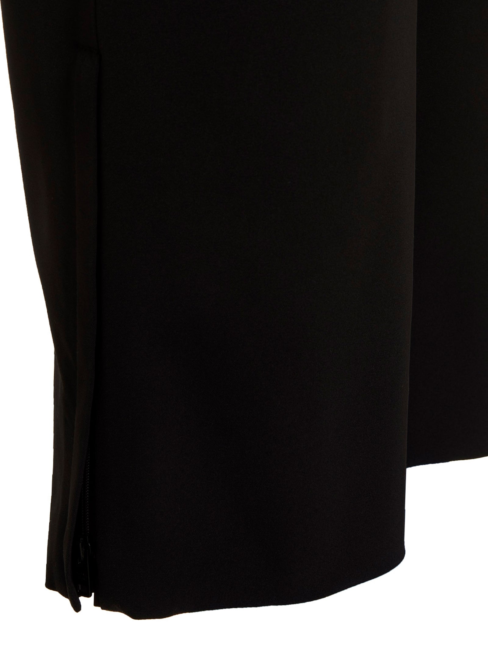 Prada Black Polyester Casual Pants Prada
