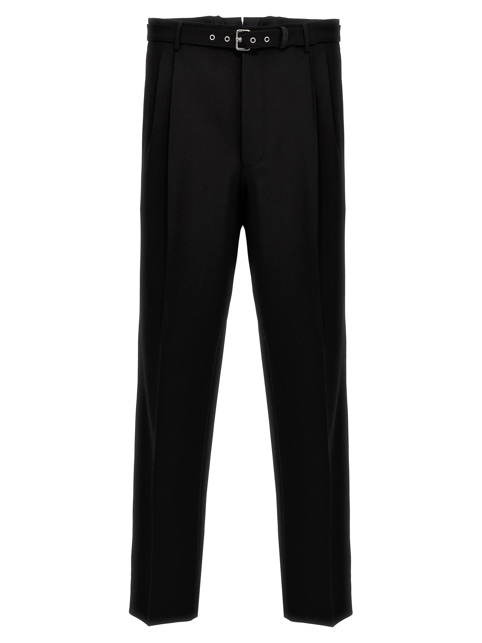 Prada Black Virgin Wool Dress Pants Prada