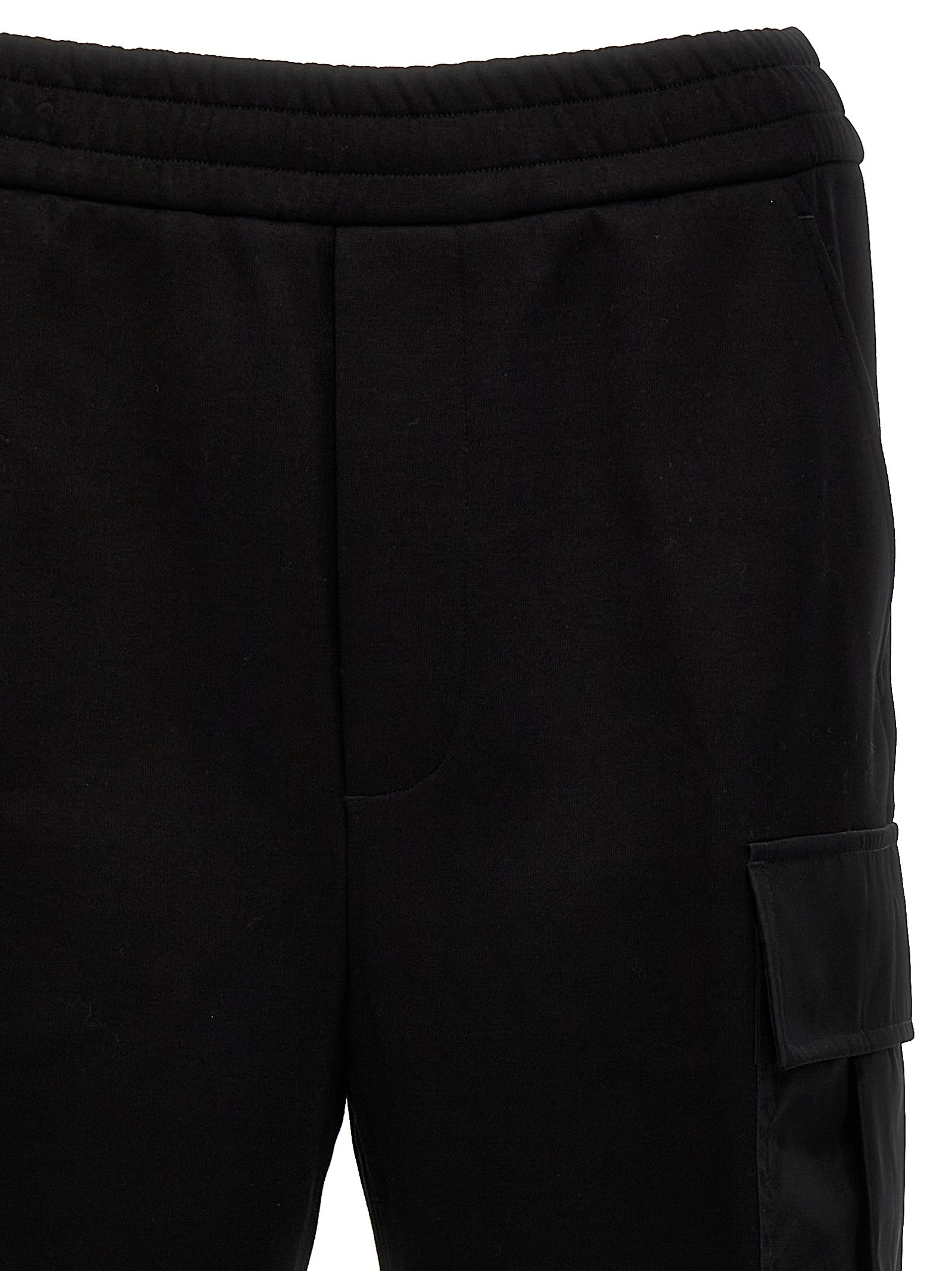 Prada Black Cotton Joggers (Workout Pants) Prada