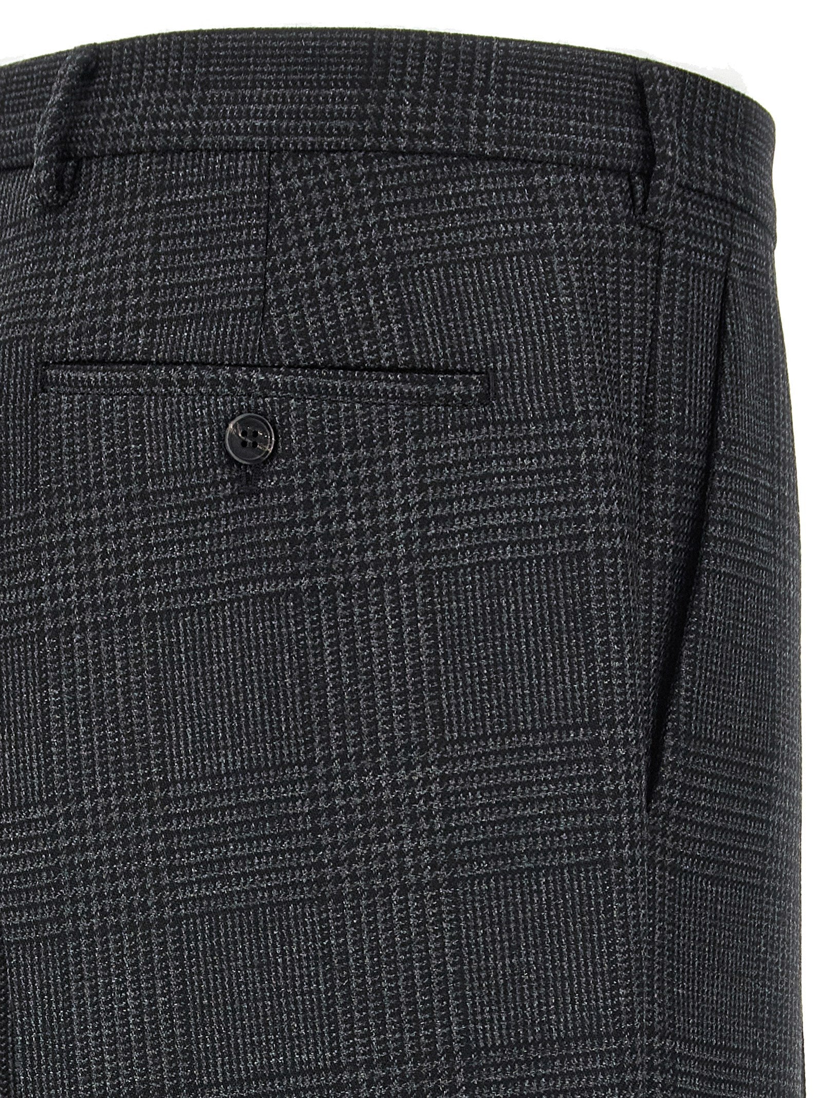 Prada Gray Virgin Wool Dress Pants Prada