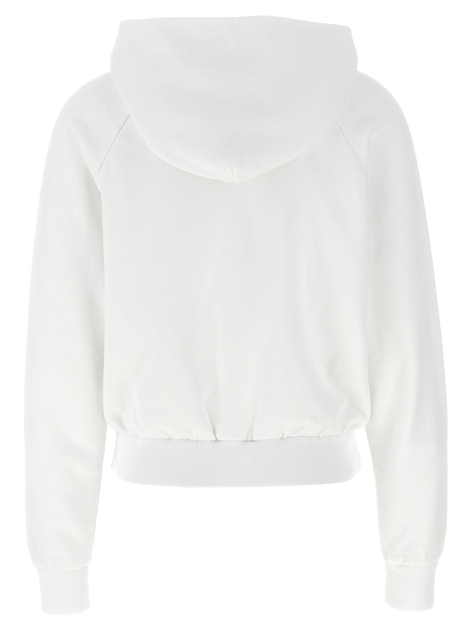 Prada White Cotton Sweatshirt Prada