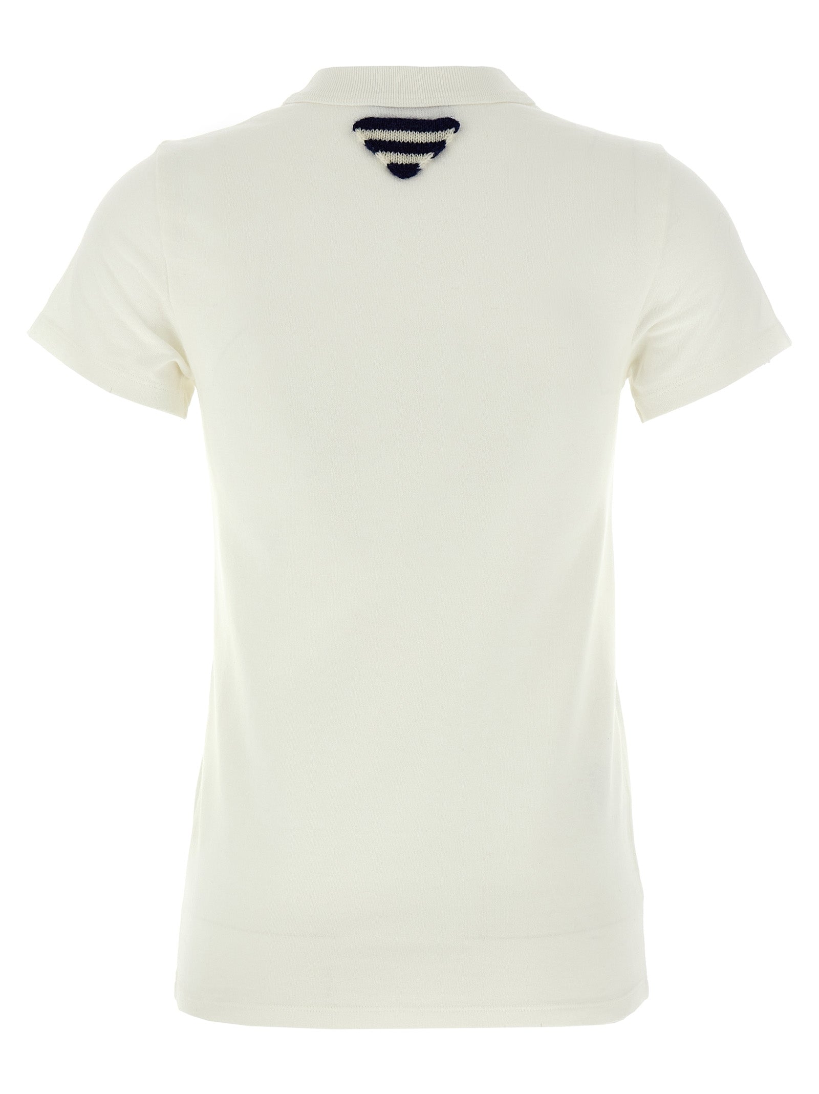 Prada White Cotton T-Shirt Prada