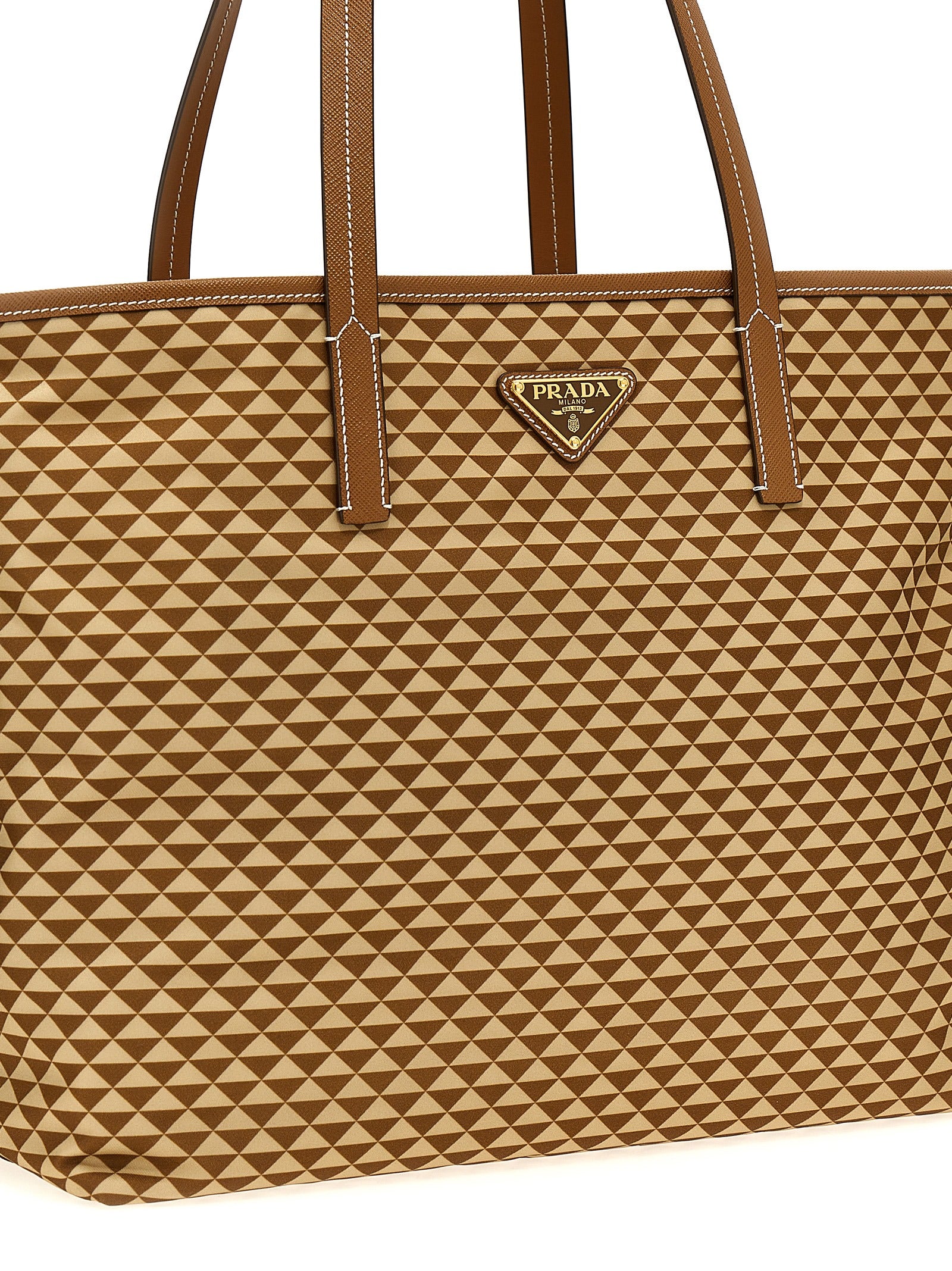Prada Multicolor Polyamide Tote Bag Prada