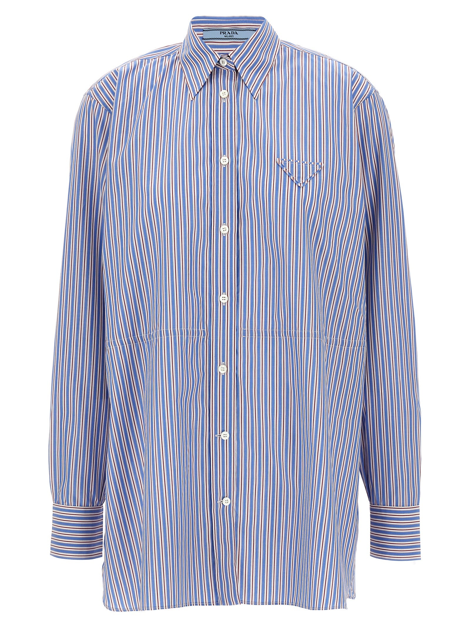 Prada Multicolor Cotton Blouse Prada