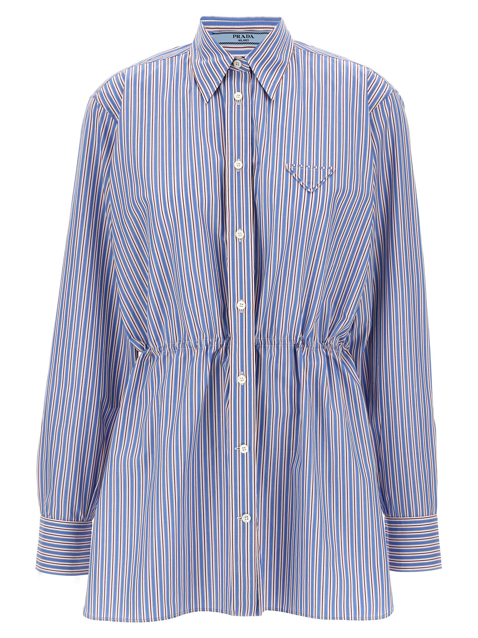 Prada Multicolor Cotton Blouse Prada