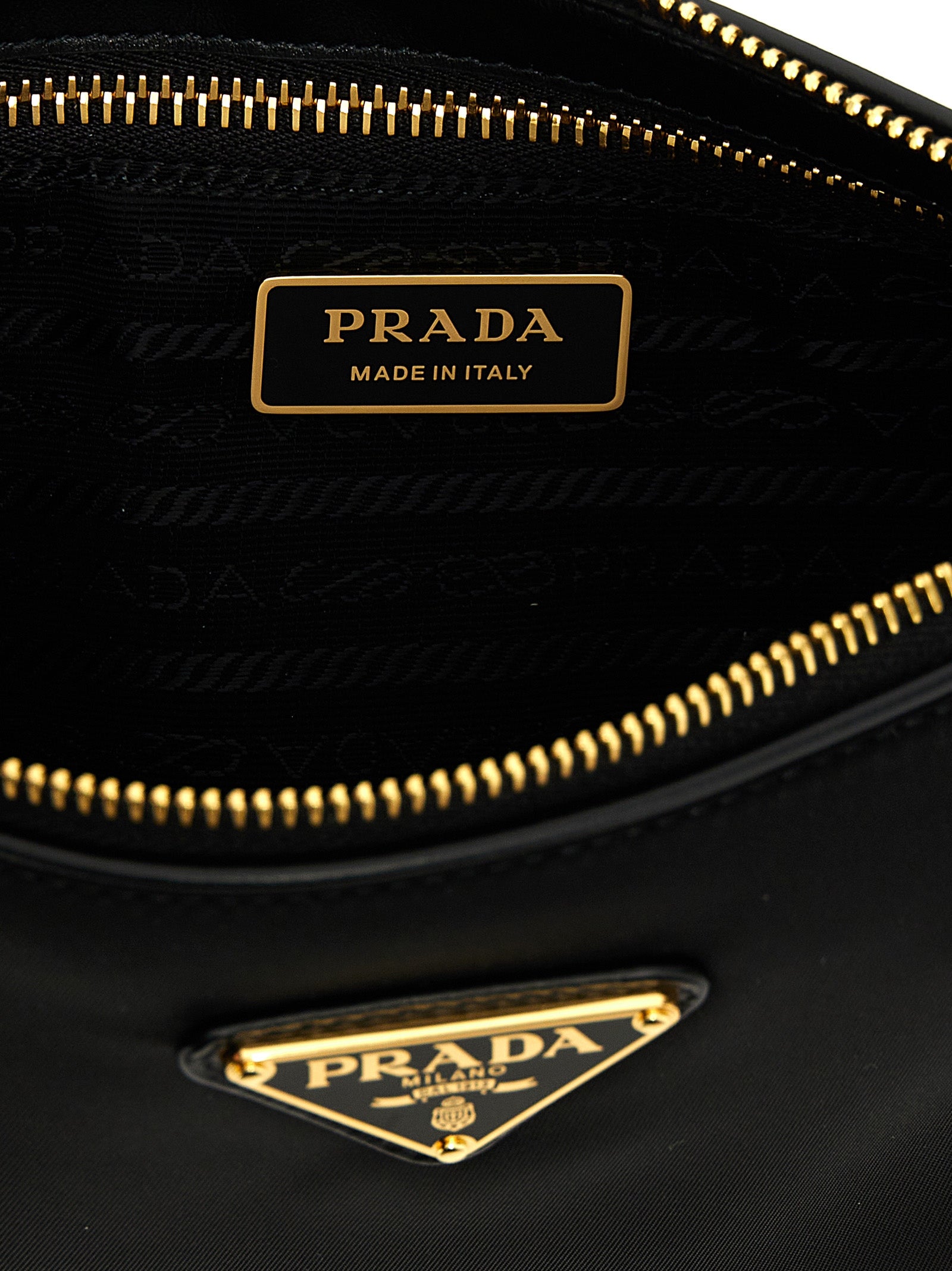 Prada Black Polyamide Shoulder Bag Prada