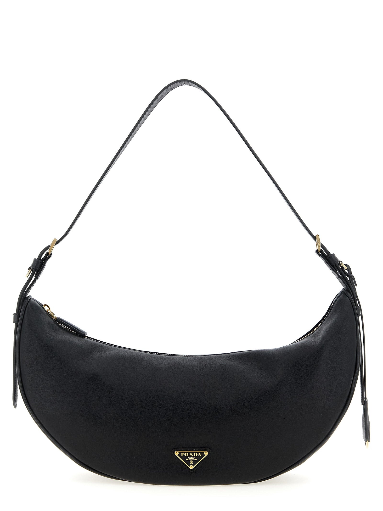 Prada Black Calfskin Shoulder Bag Prada