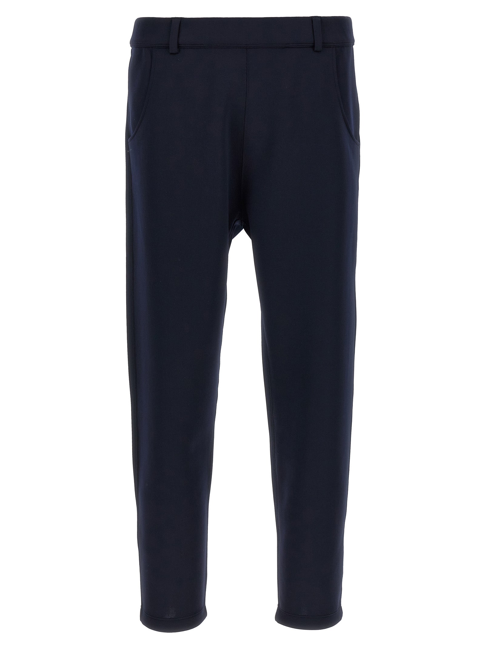 Prada Blue Polyester Casual Pants Prada