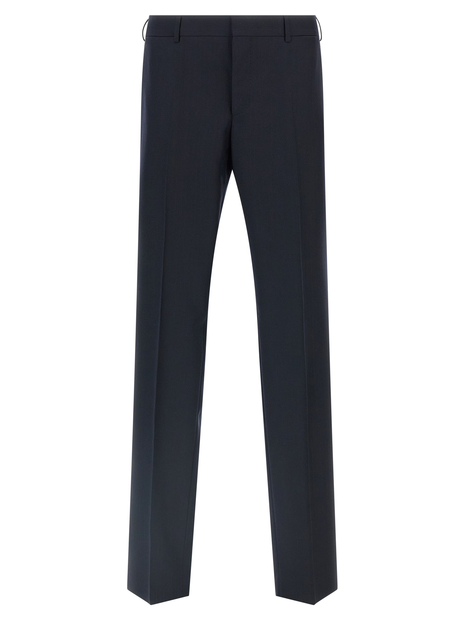Prada Blue Virgin Wool Two-Piece Suit Prada