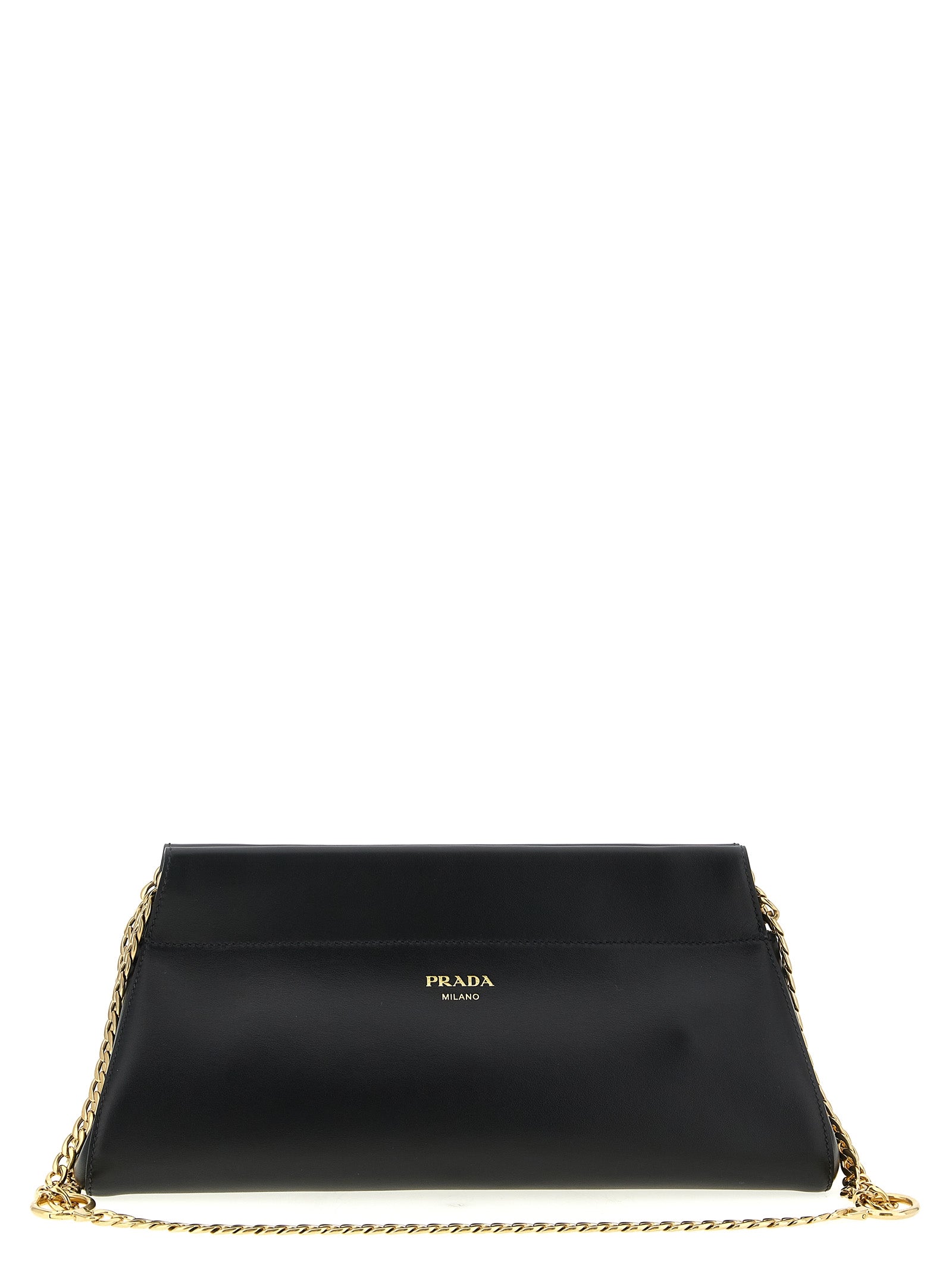 Prada Black Calfskin Shoulder Bag Prada
