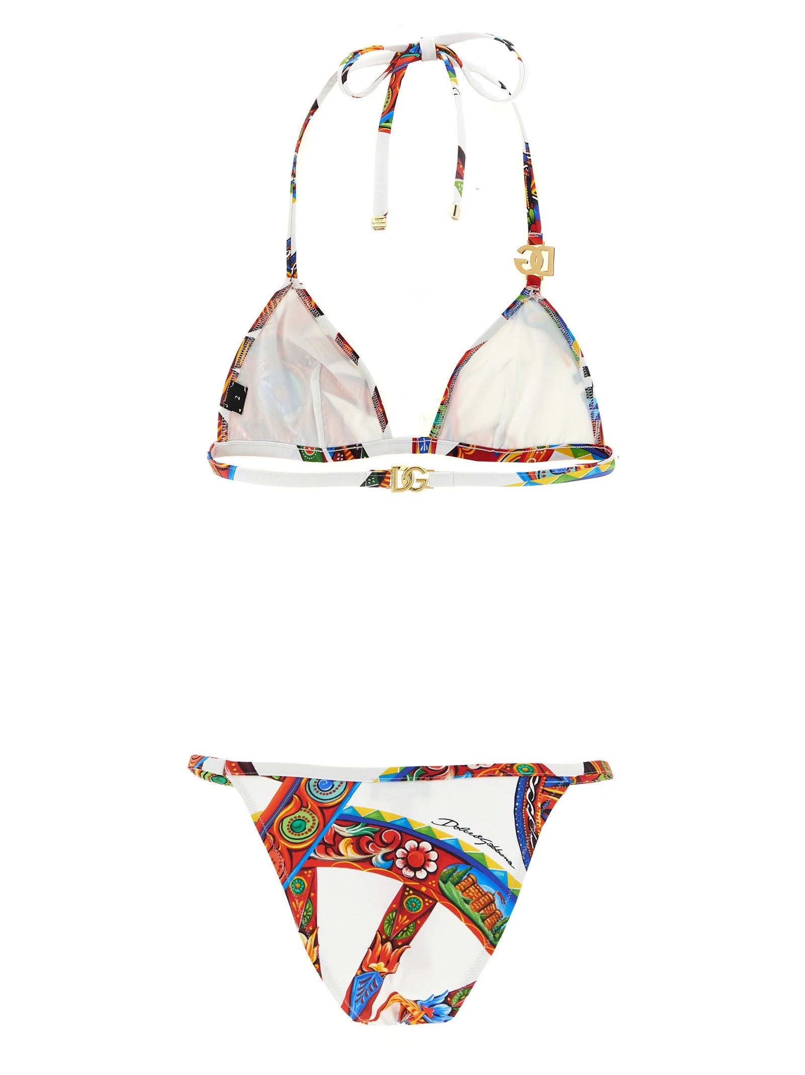 Dolce & Gabbana Multicolor Polyamide Bikini Dolce & Gabbana