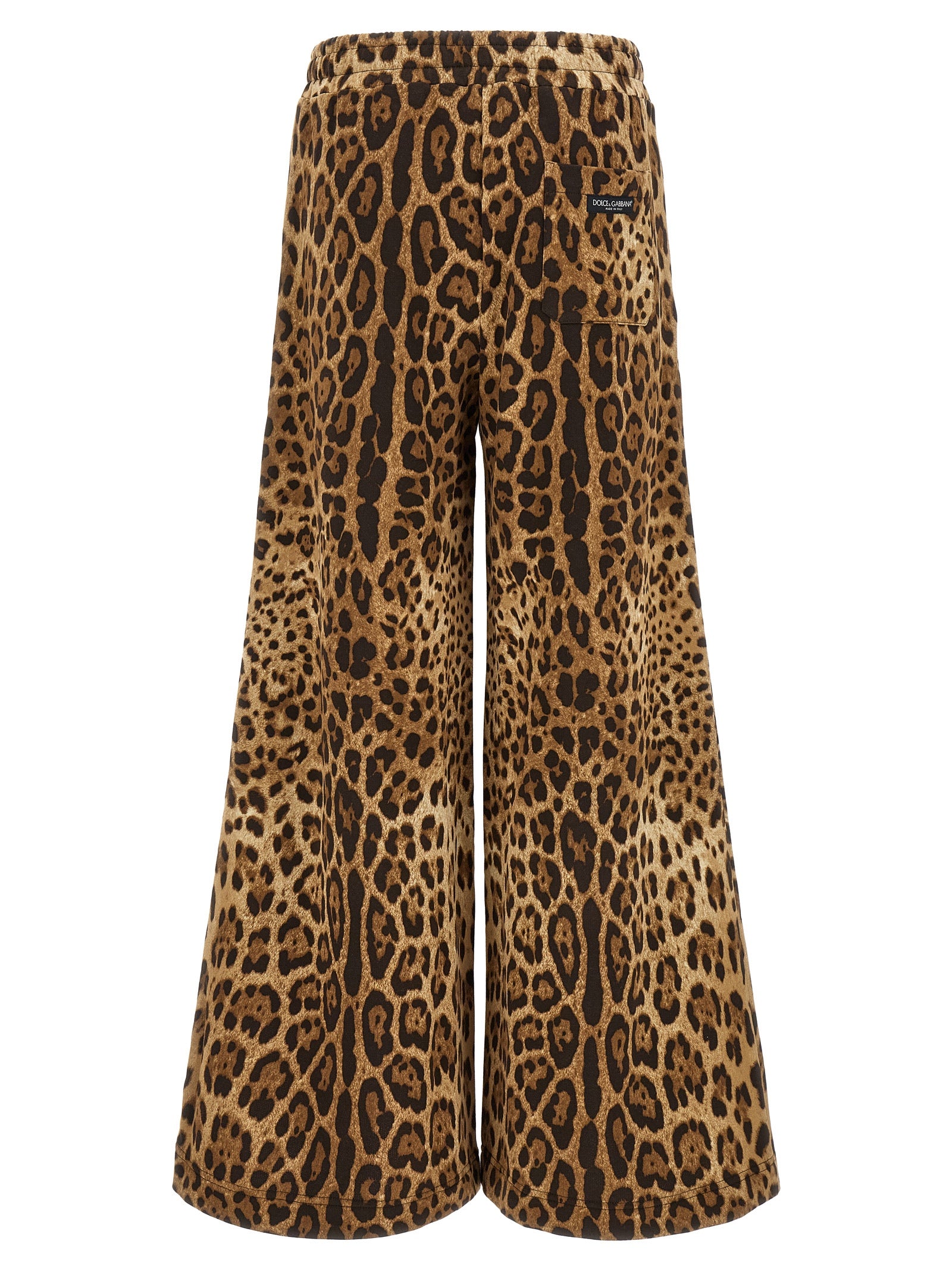 Dolce & Gabbana Brown Cotton Casual Pants Dolce & Gabbana