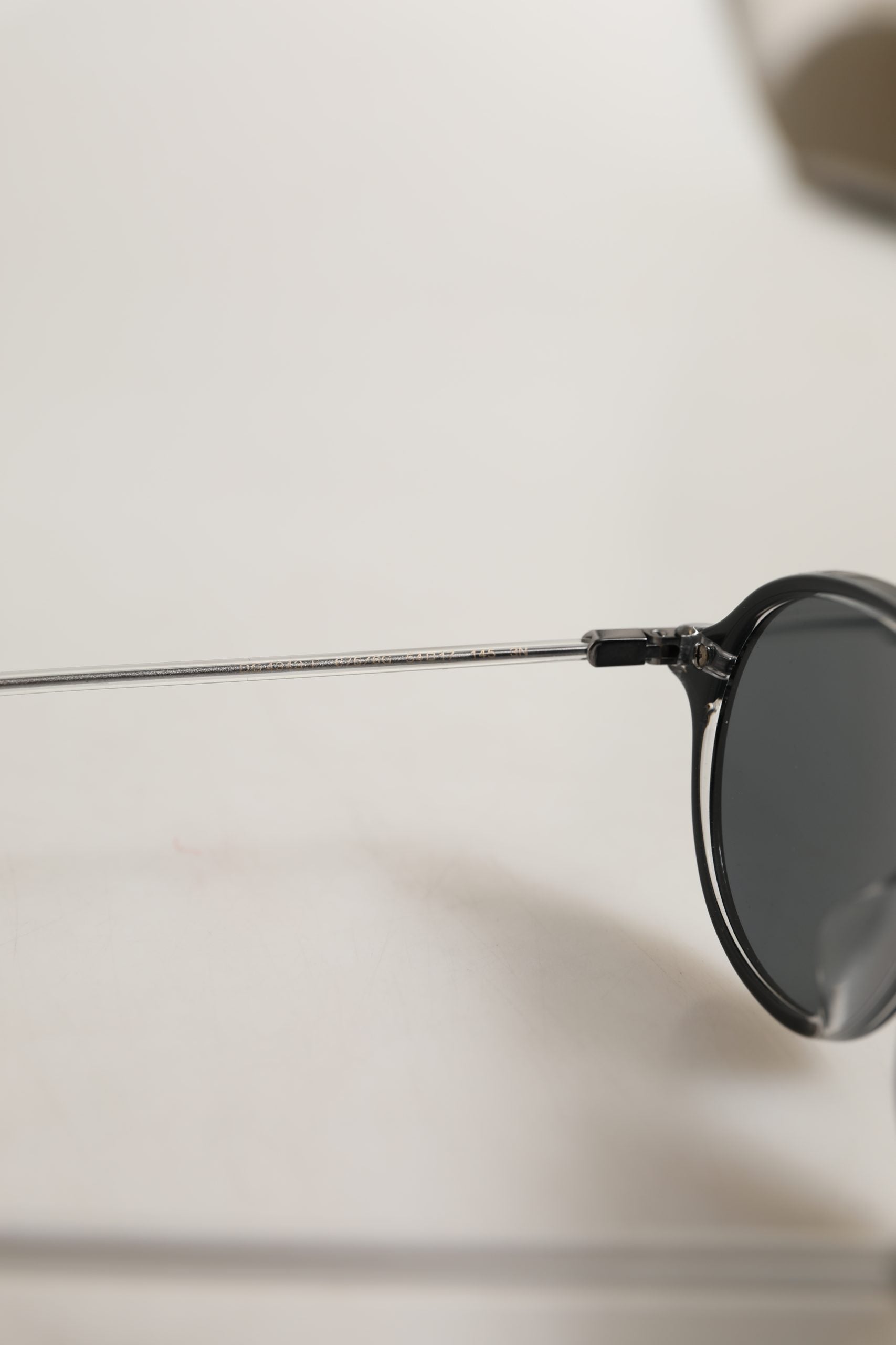 Dolce & Gabbana Black Acetate Frame DG4343F Bridge Detail Sunglasses Dolce & Gabbana