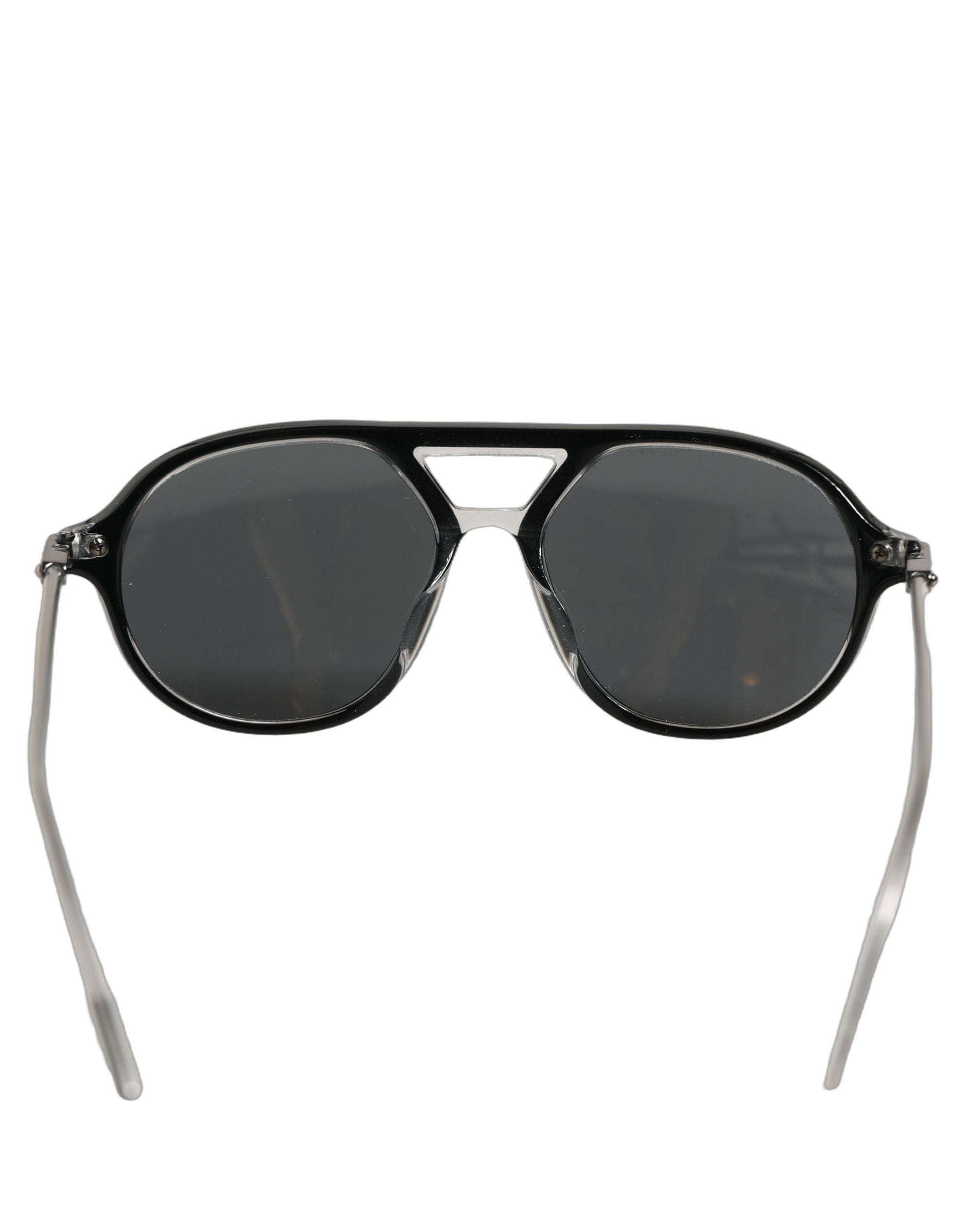 Dolce & Gabbana Black Acetate Frame DG4343F Bridge Detail Sunglasses Dolce & Gabbana